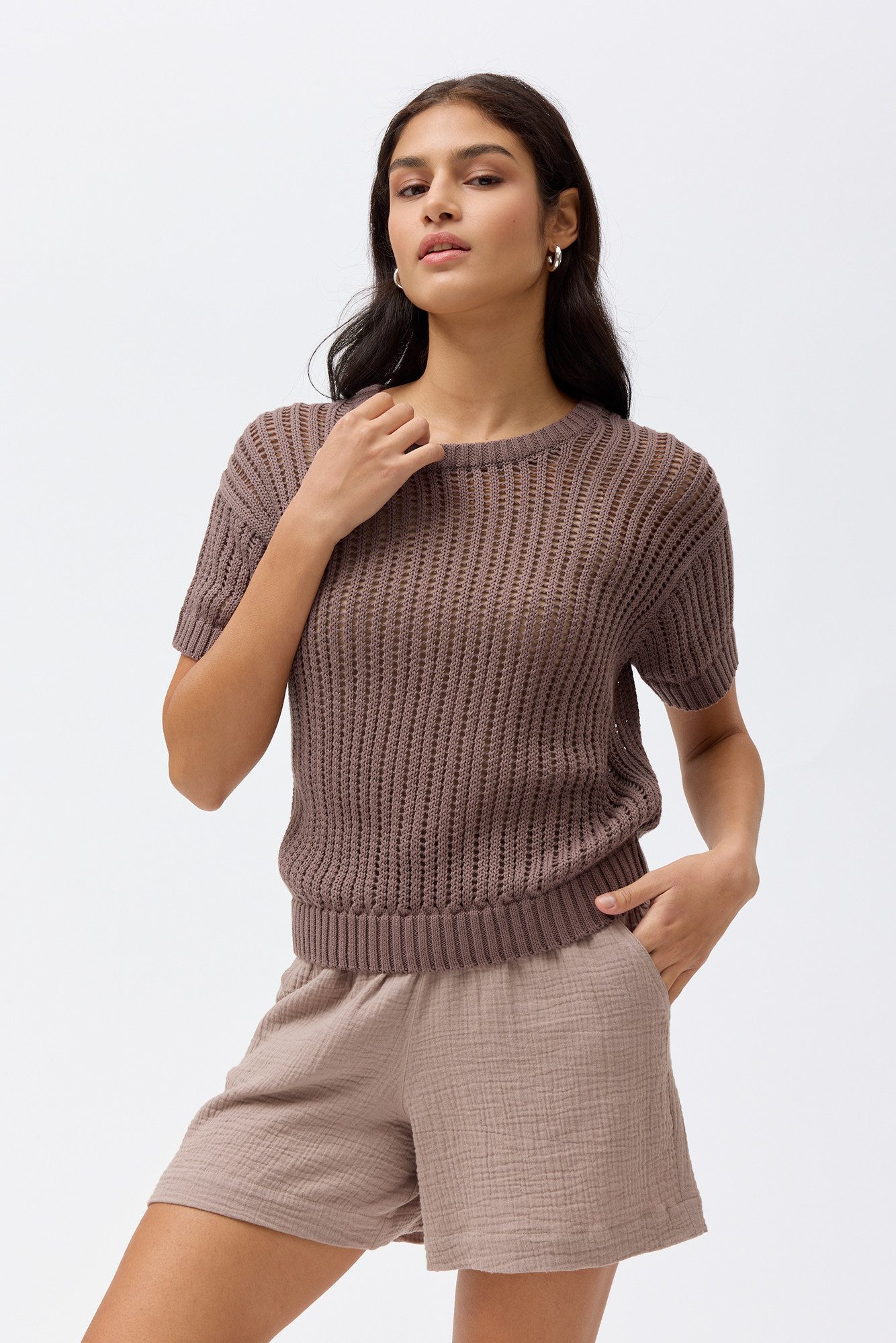 People Wear Organic Kurzarmpullover GOTS zertifiziert