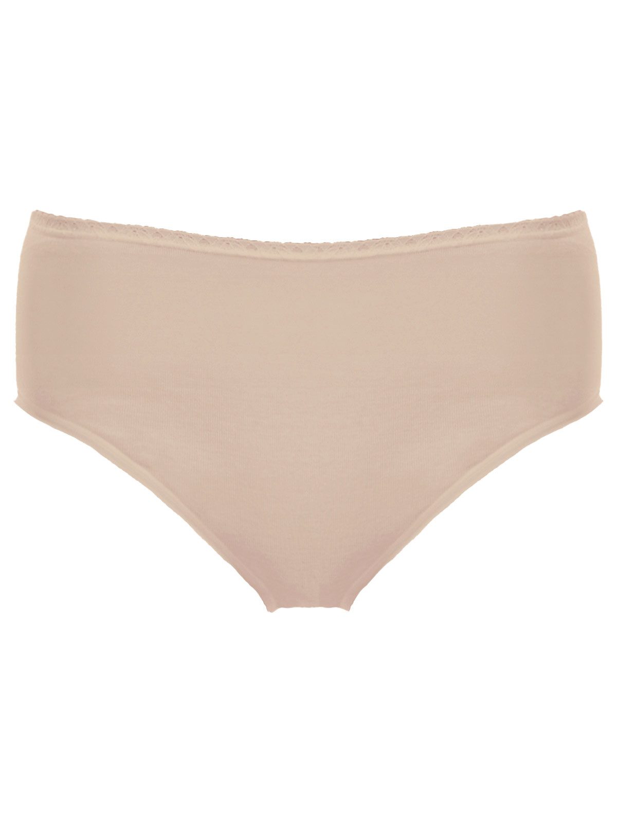 Schöller Taillenslip 9er Pack Damen Maxislip Baumwolle (Packung, 9-St)