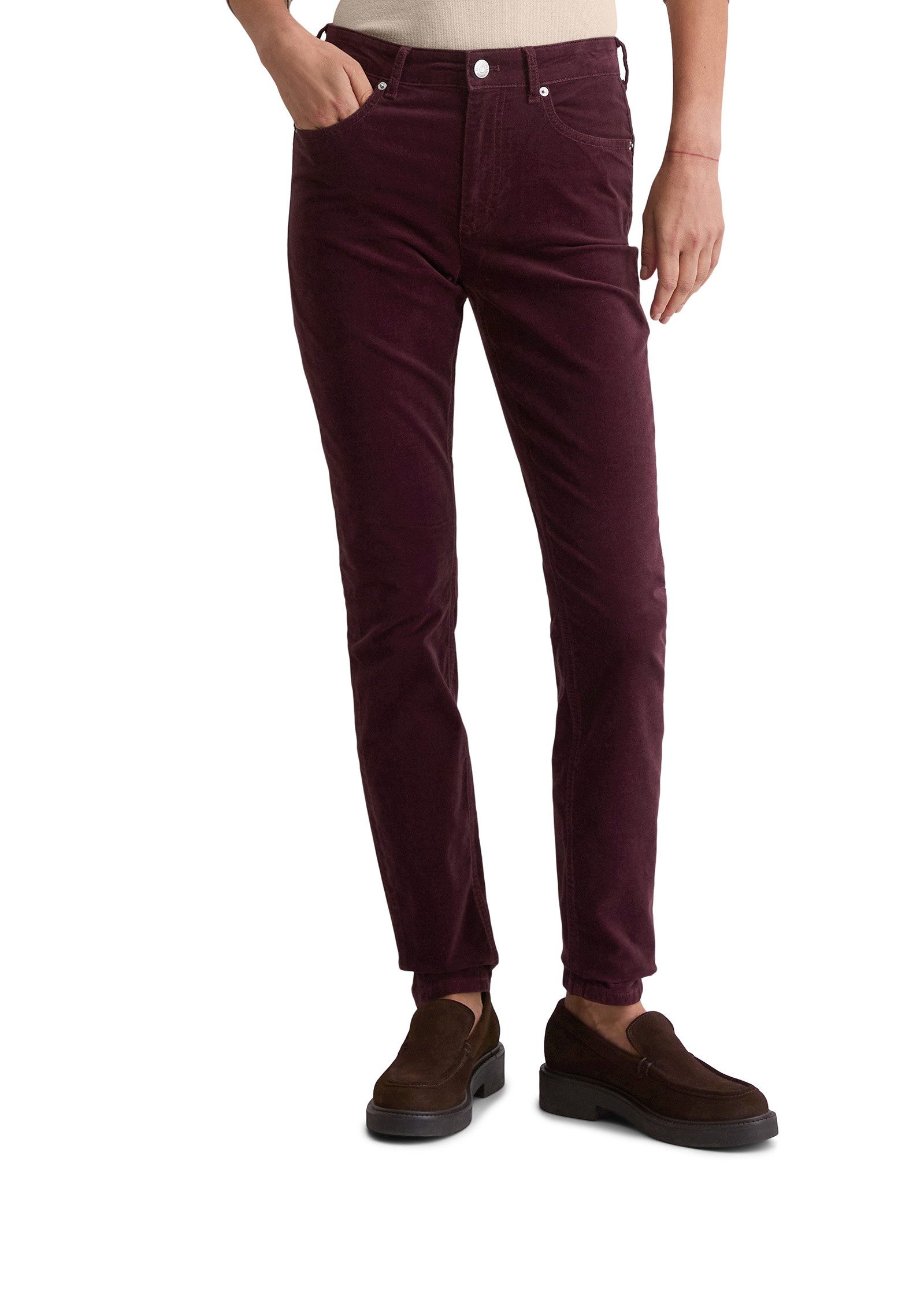 Marc O'Polo 5-Pocket-Hose aus Organic Cotton-Stretch-Mix günstig online kaufen