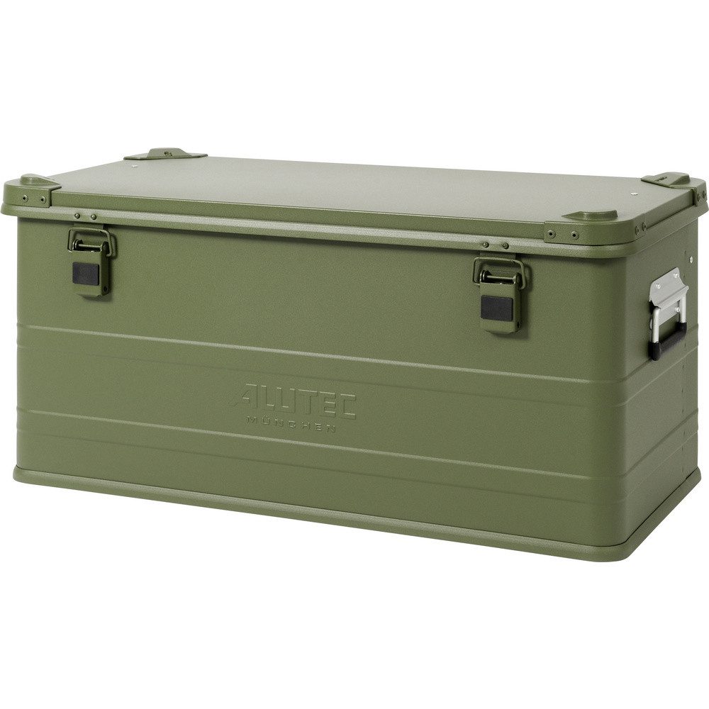 ALUTEC München Kiste Alutec INDUSTRY 13092Green Transportkiste Aluminium (L x B x H) 780 x