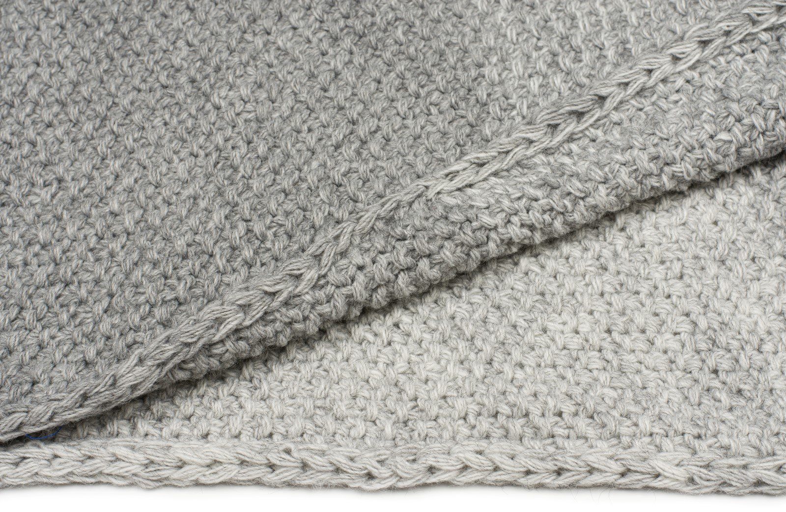 styleBREAKER Strickschal 2-Farbiges Ombré Strick Loop, günstig online kaufen