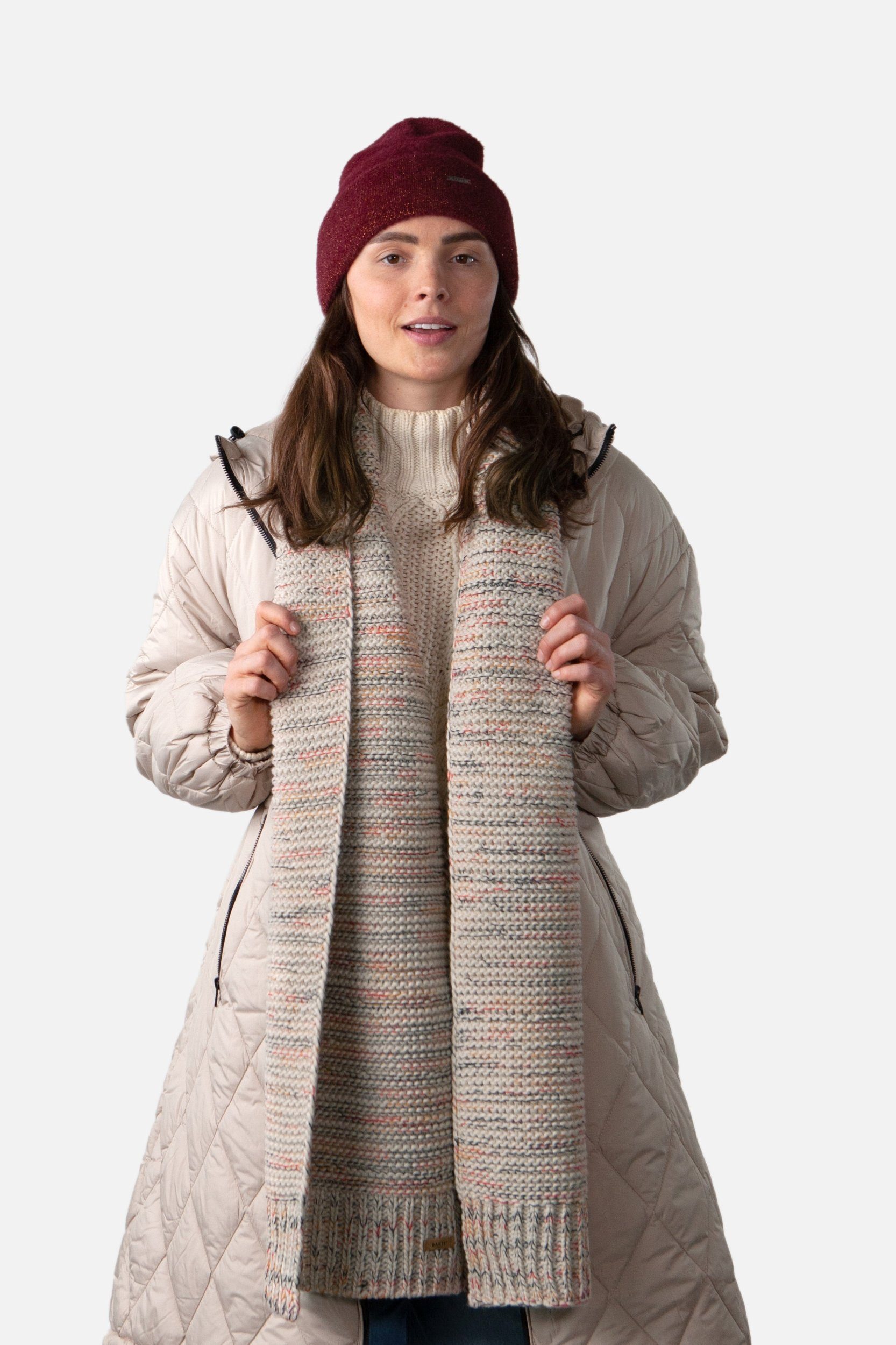 Barts Strickschal Jasmin Scarf beige