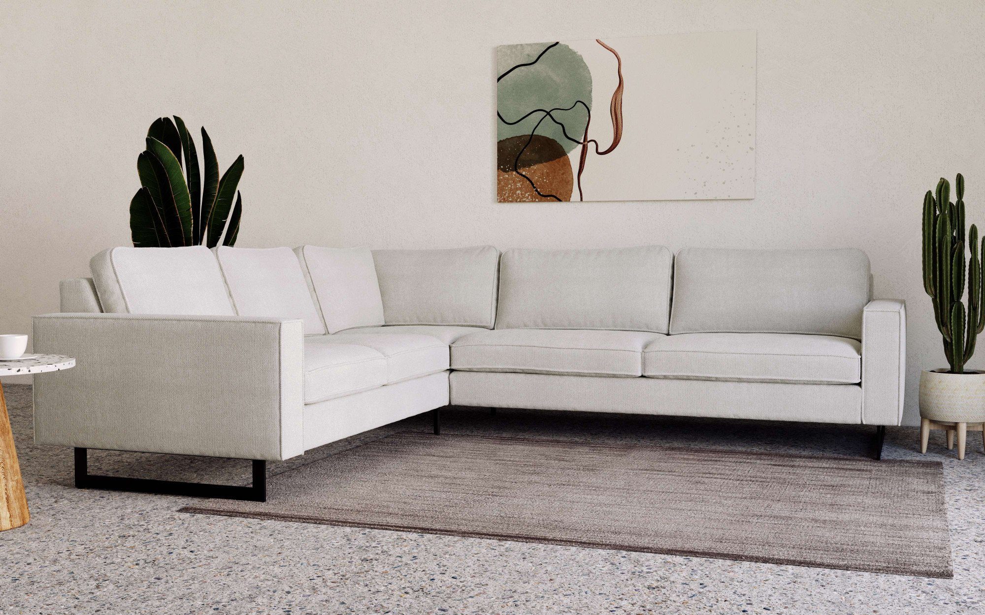 Places of Style Ecksofa Pinto, XXL, günstig online kaufen