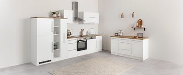 Kochstation Küchenzeile KS-Samos, ohne E-Geräte, Breite 340 cm
