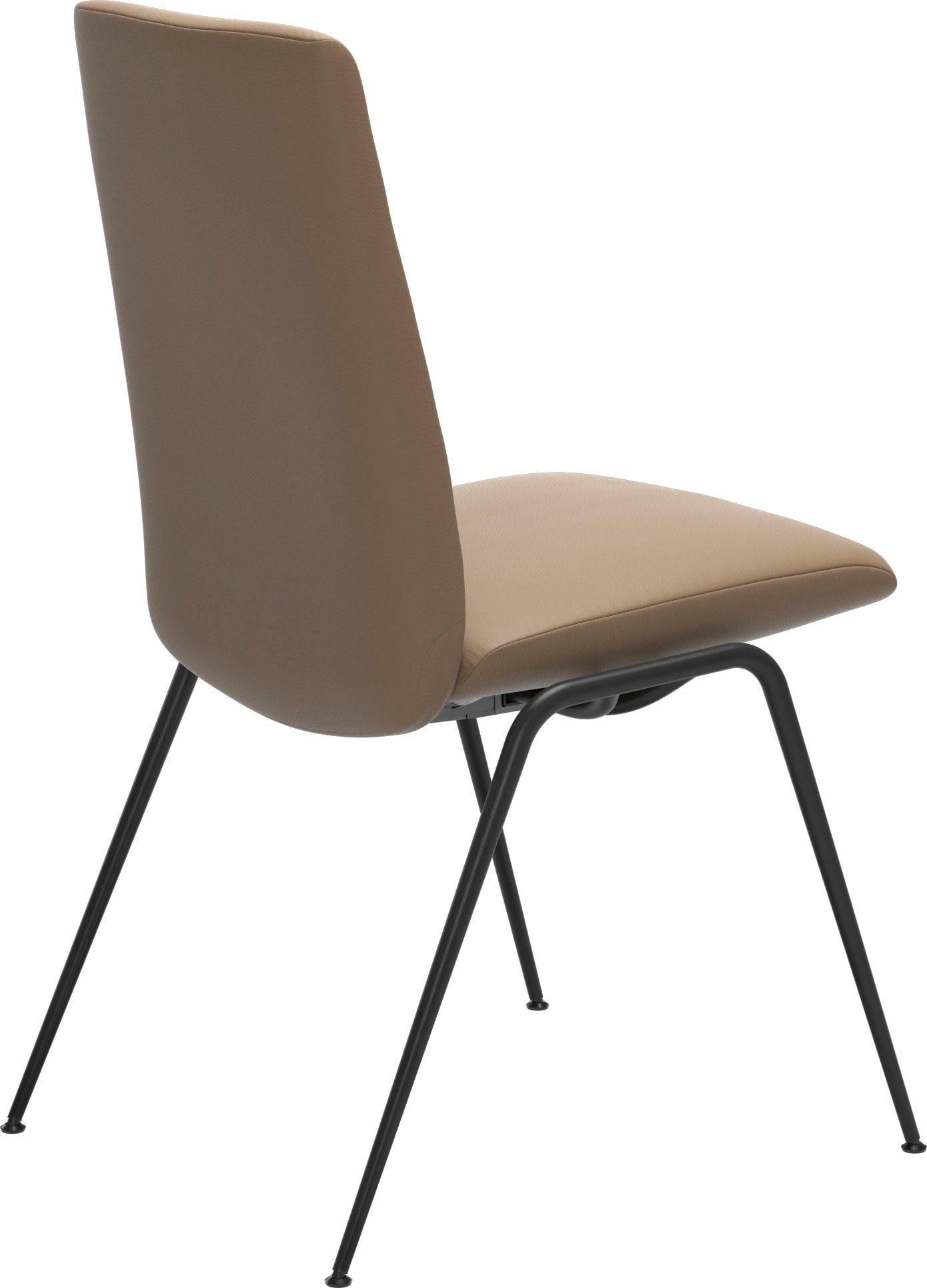 Polsterstuhl Laurel, Größe mit Stressless® Back, in Beinen M, matt Stahl Schwarz Low aus