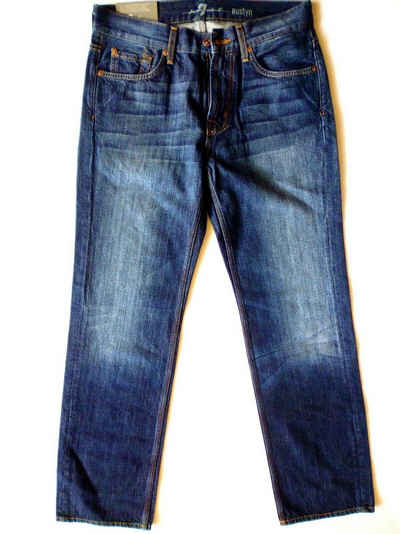 7 for all mankind 5-Pocket-Jeans 7 For All Mankind Herren Jeanshose, Austyn Dunkel Blau ausgewaschen