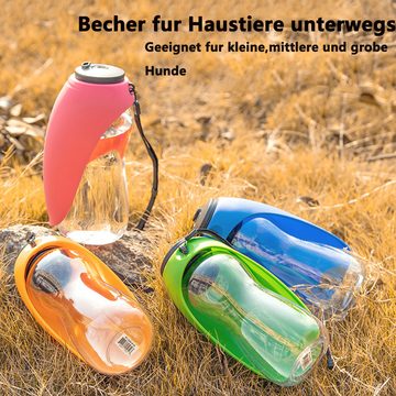 GelldG Hunde-Futterautomat Große Hunde-Wasserflasche Praktischer Hunde-Wasserspender