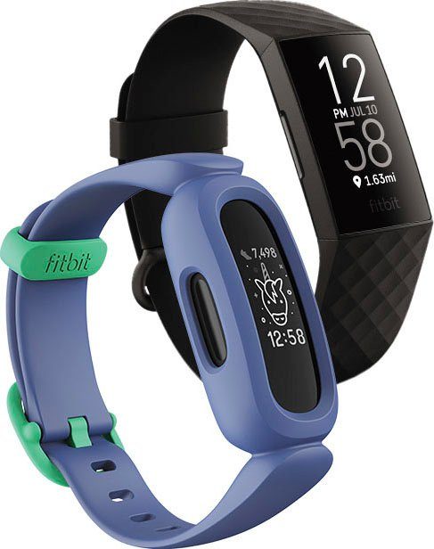 fitbit Ace 3 Smartwatch (1,47 cm/3,73 Zoll, FitbitOS5) Set, Charge 4 (3,92  cm/1,54 Zoll) online kaufen | OTTO