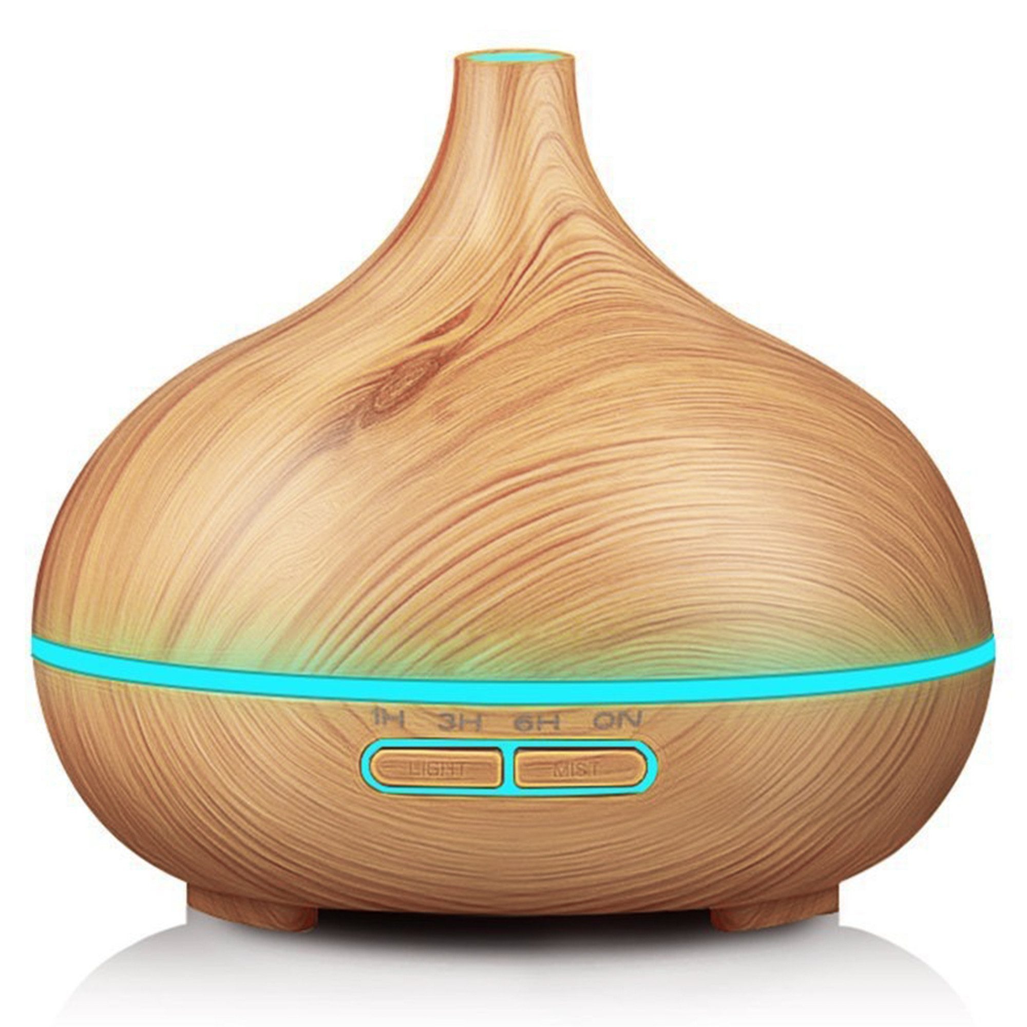 BRAIDOL Luftbefeuchter Diffuser Ultraschall Aroma Diffusor Luftbefeuchter 500ml mit 8 Farben, 0,5 l Wassertank, für Aroma Diffuser Luftbefeuchter für Schlafzimmer, Büro, Yoga, Spa