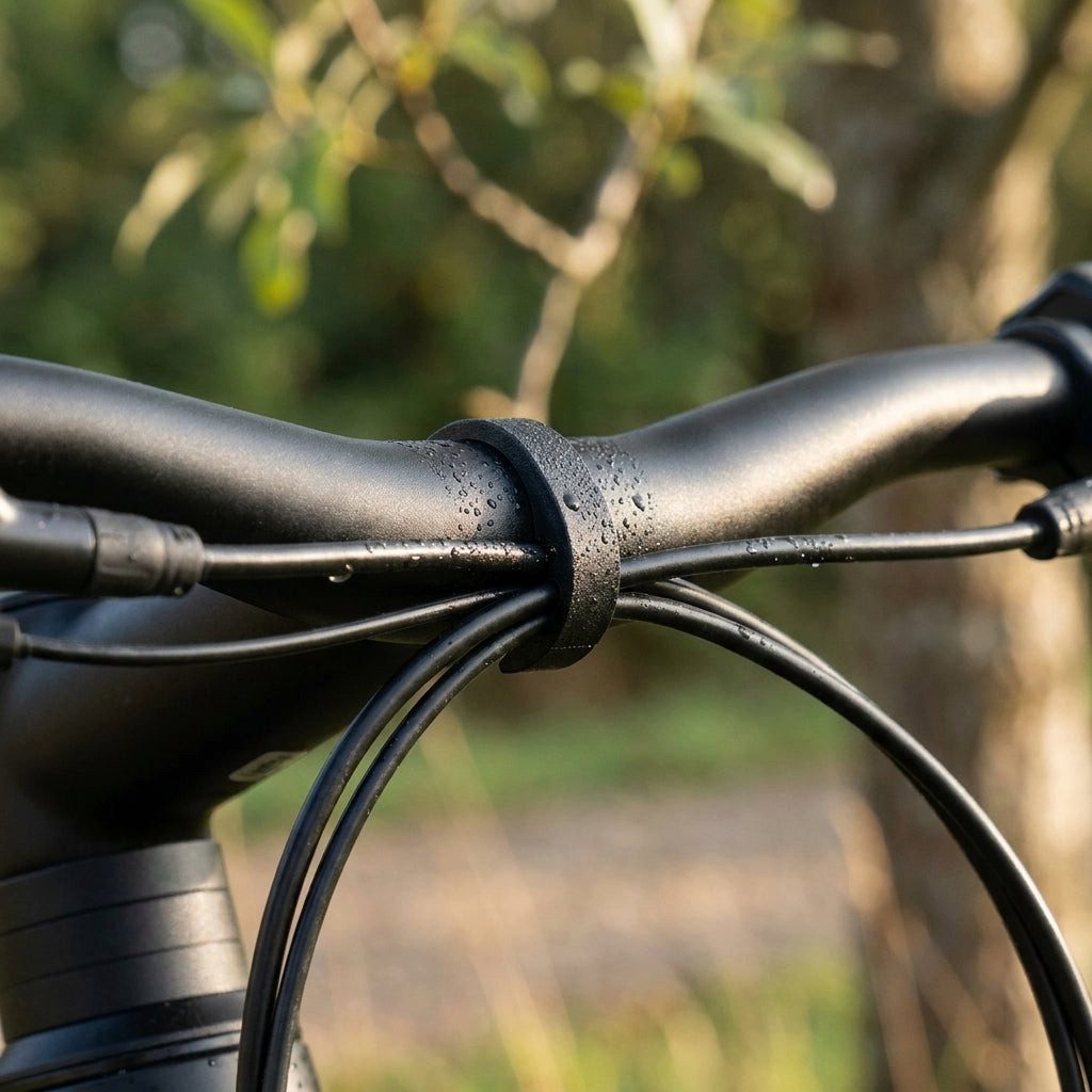 Westphal Felgenbremse Westphal Lenkerklammer Clampsy 816 28mm 2fach für 3,3+4,3mm Kabel 10St