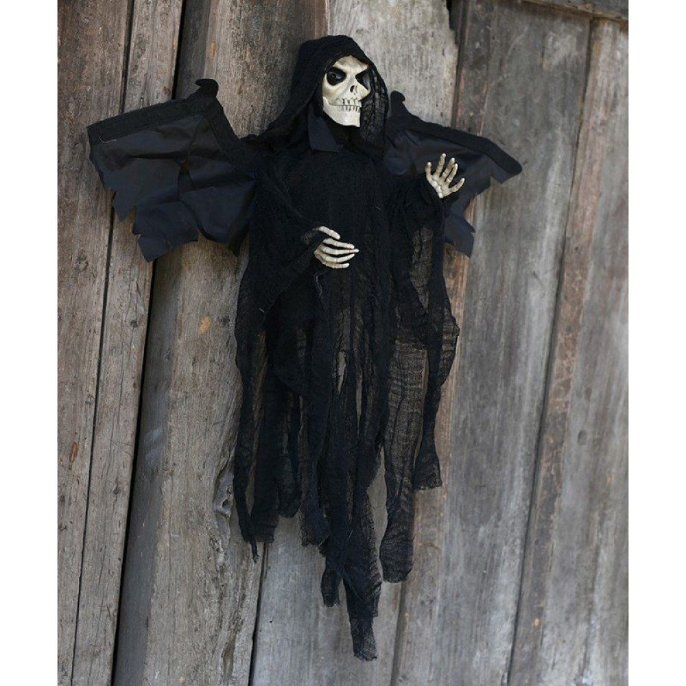 GelldG Dekoobjekt Gruseliges hängendes Skelett zum Totenkopf Aufhängen Geist