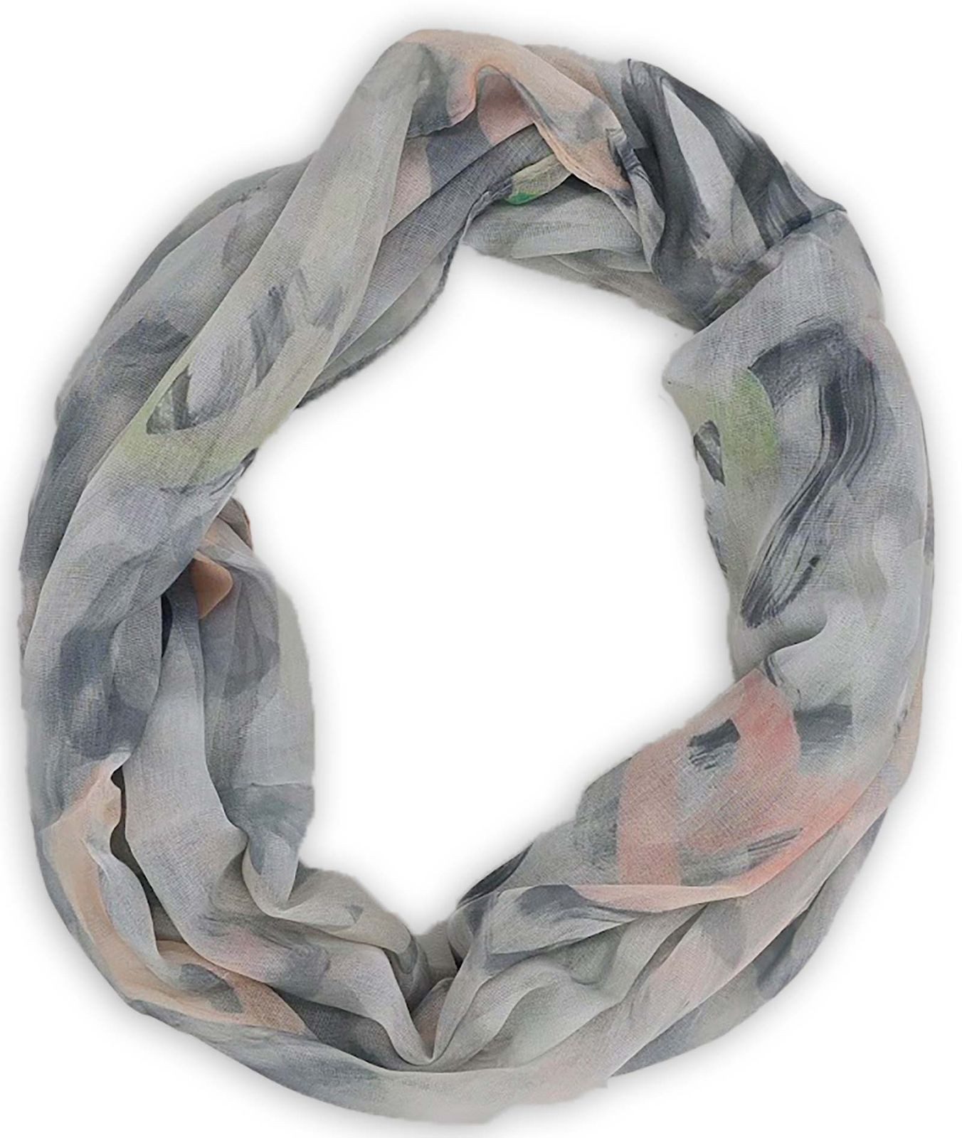 Loop Loop mit Brushstroke Herz Muster