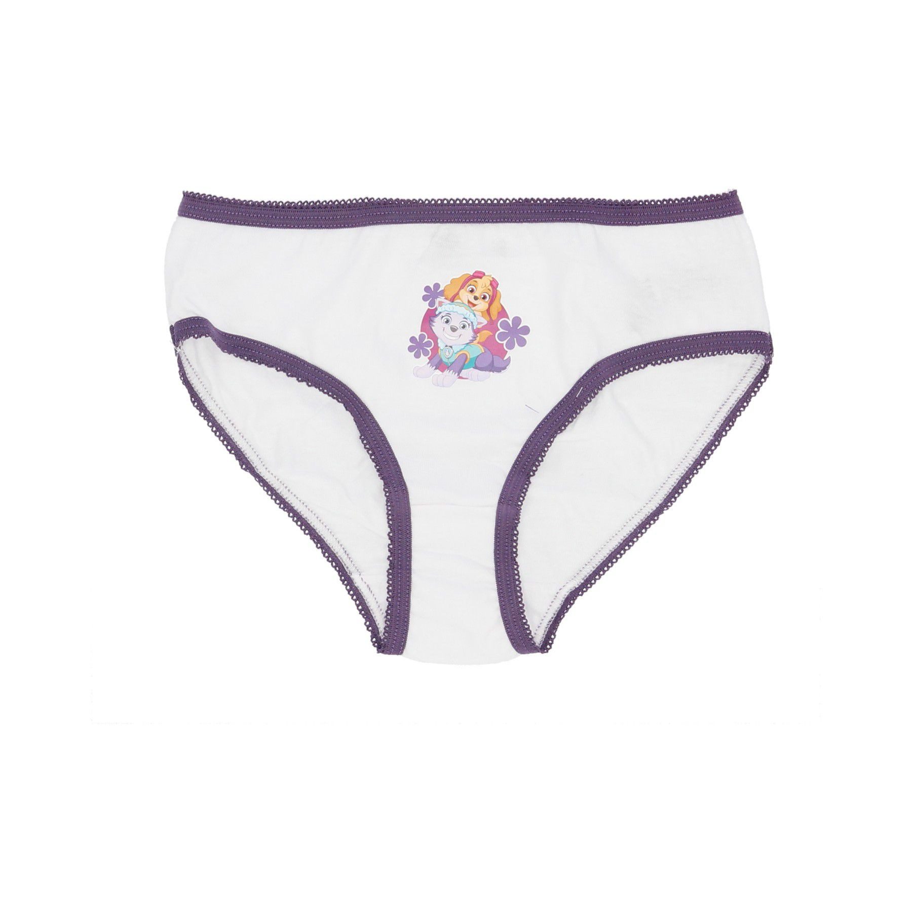 PAW PATROL Slip Paw Patrol Unterwäsche 2er Set Slips für Mädchen 100% Baumwolle