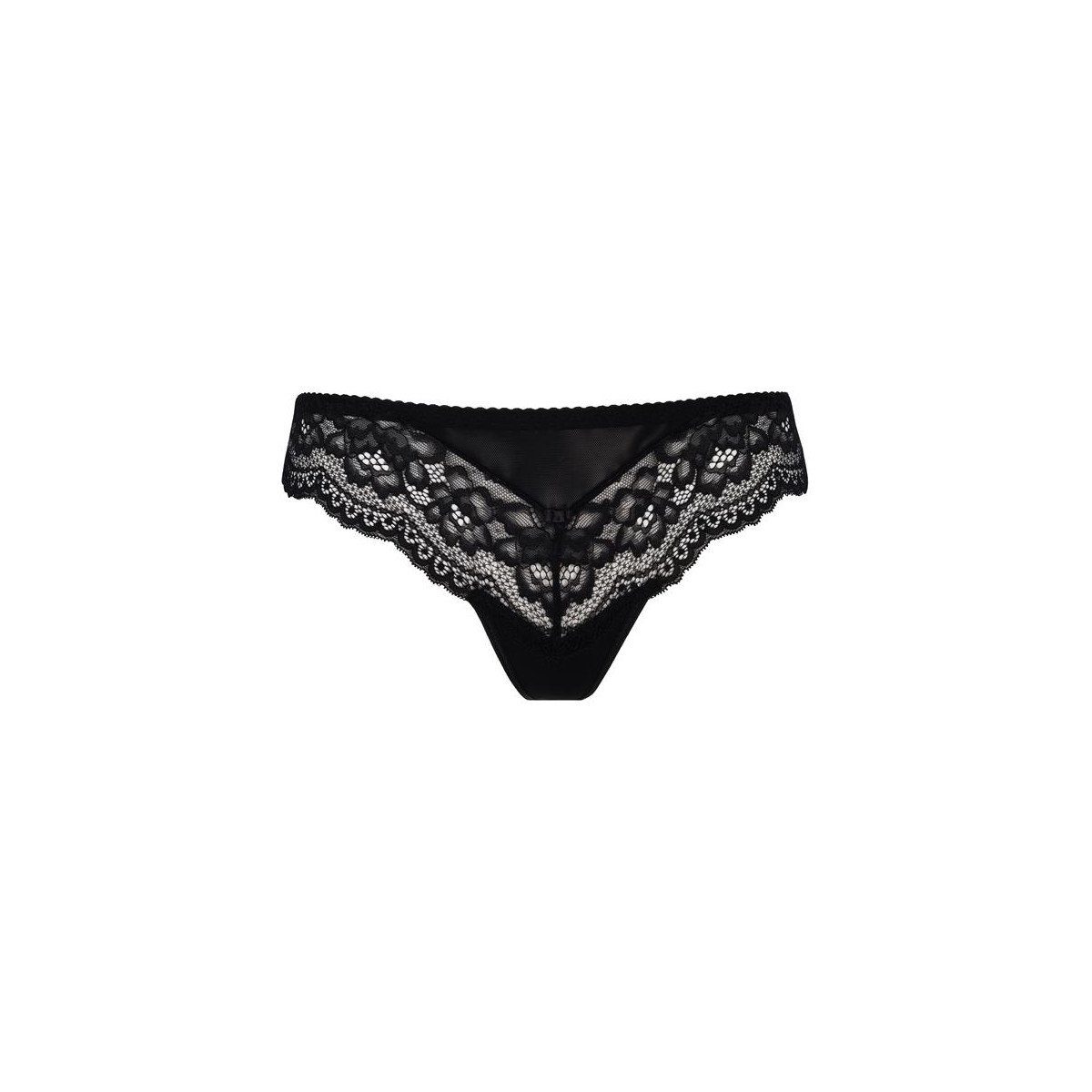 Axami Slip V-7608 - black string (XL)