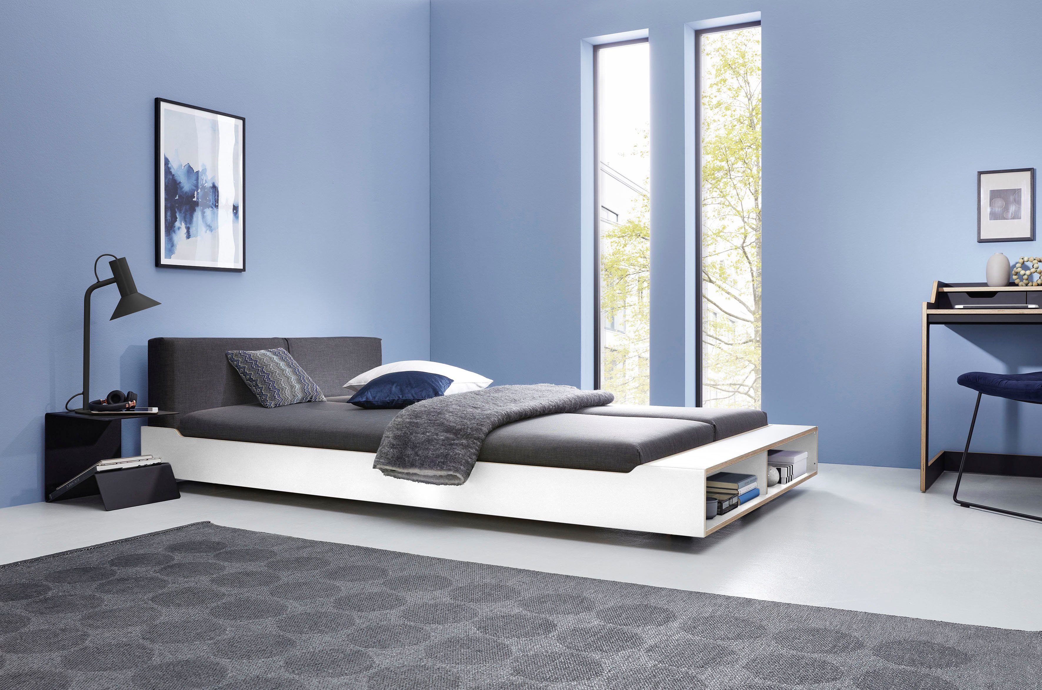 Müller SMALL LIVING Futonbett »MAUDE Bett«, Überlänge 210 cm