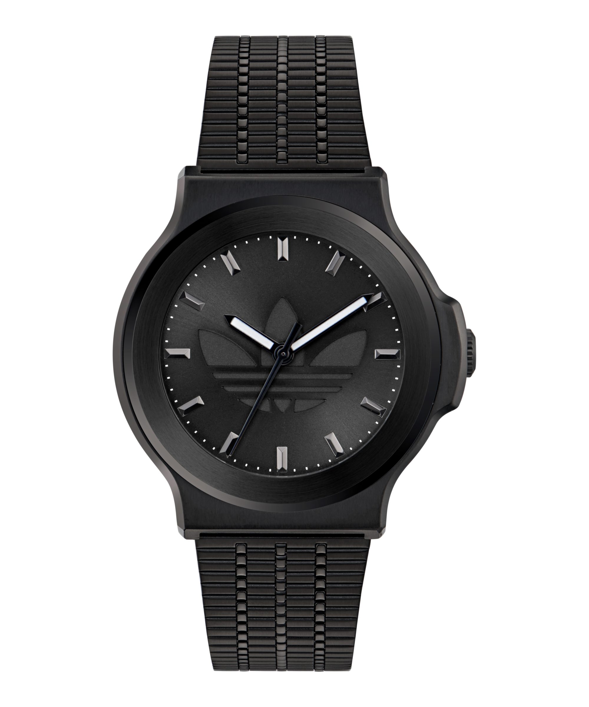 adidas Originals Quarzuhr EXPRESSION THREE AOFH255042I, Armbanduhr, Herrenuhr, Damenuhr, Edelstahlarmband, Leuchtzeiger