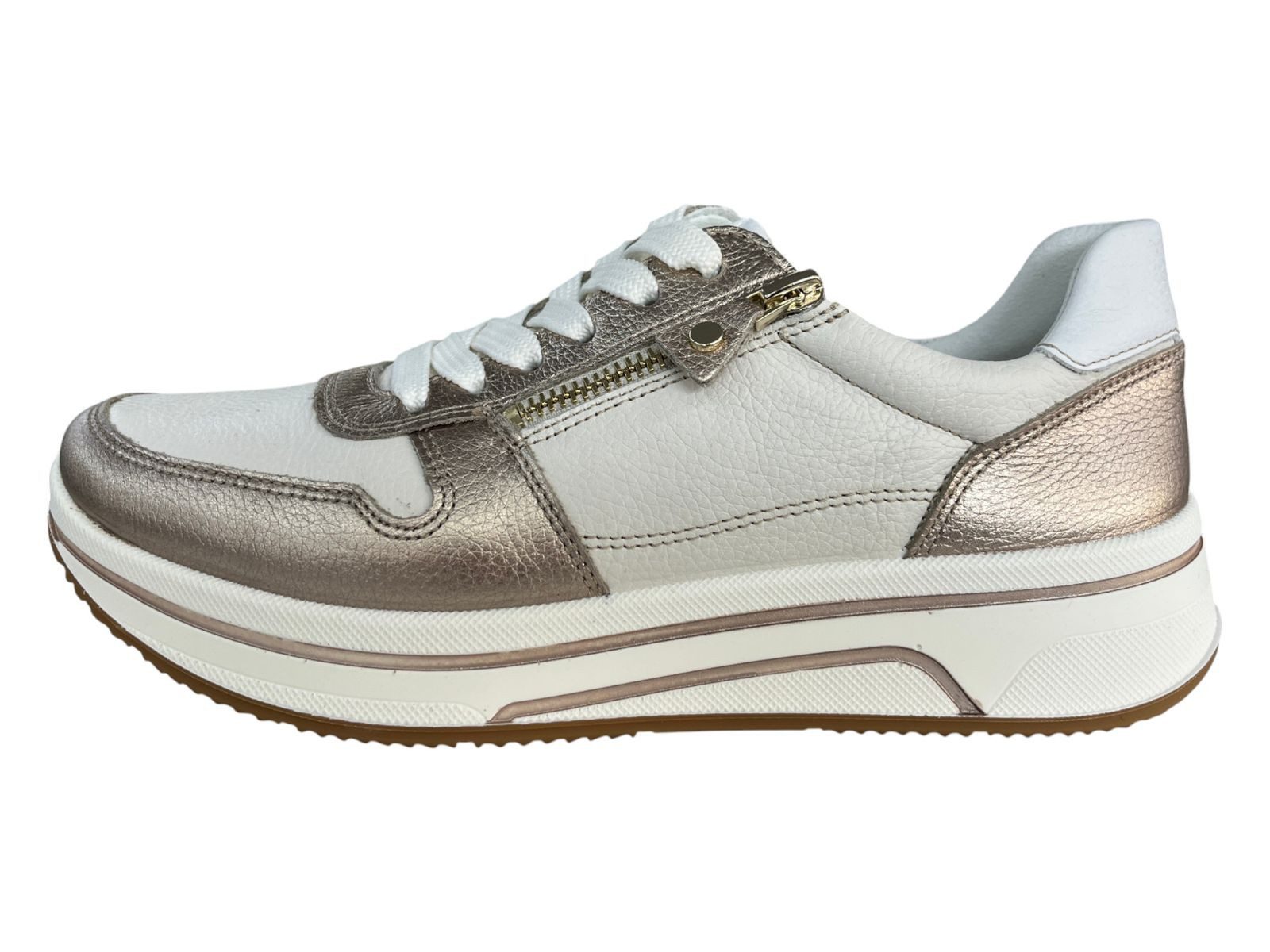 ara Damen SAPPORO 3.0 Sneaker 12-27540-07 sand,cream,weiss Sneaker