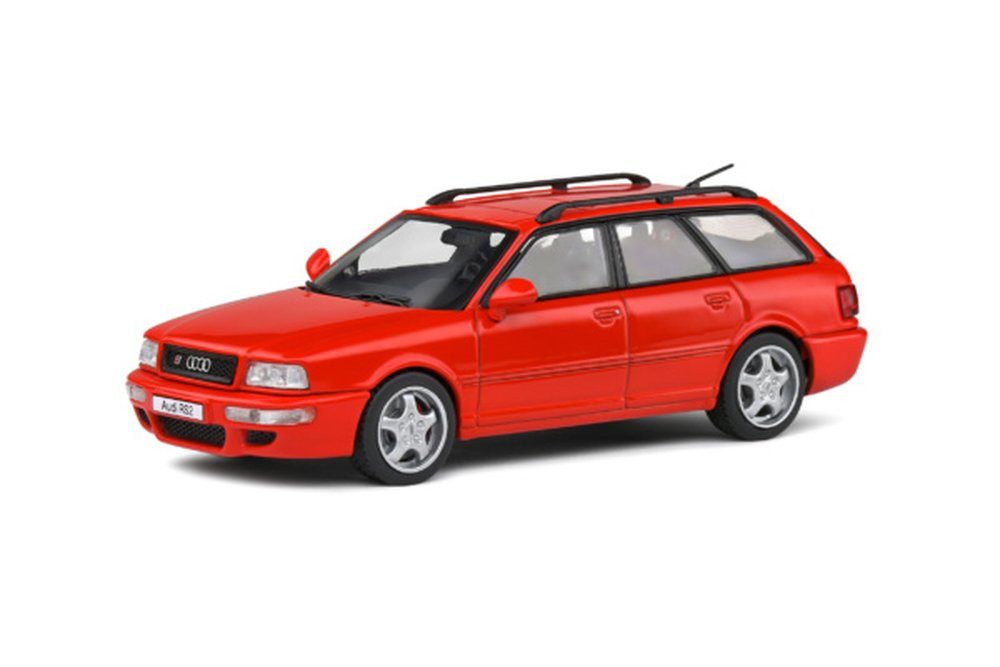 Modellauto Audi RS2 Avant Kombi 1995 rot