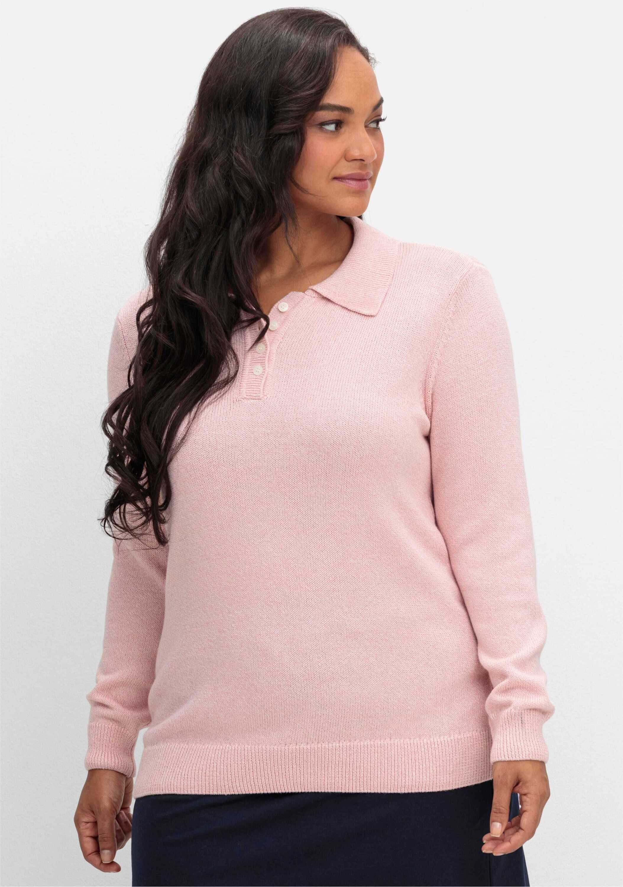 Witt Strickpullover Polopullover Langarm Jersey