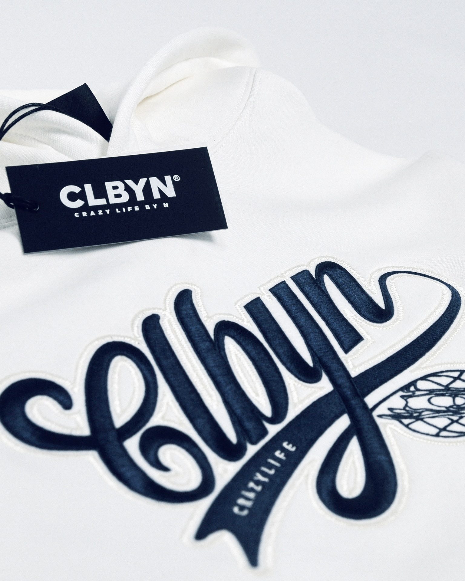 CLBYN® Kapuzenpullover Heavy Cotton Premium Hoodie – Unisex Oversize Kapuzenpullover Extra schwerer Oversize Hoodie mit hochwertiger Stickerei Heavy Cotton