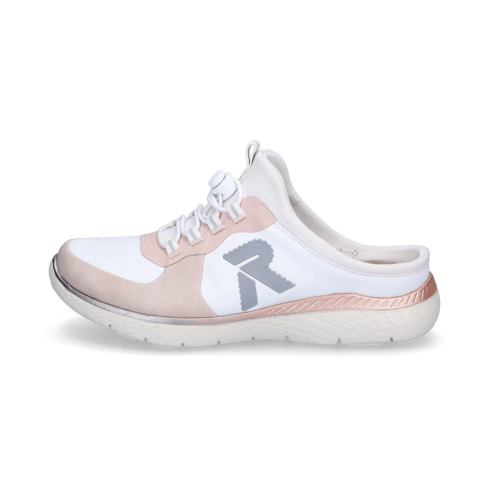 Rieker Rieker Damen Slipper weiß rosa Slipper