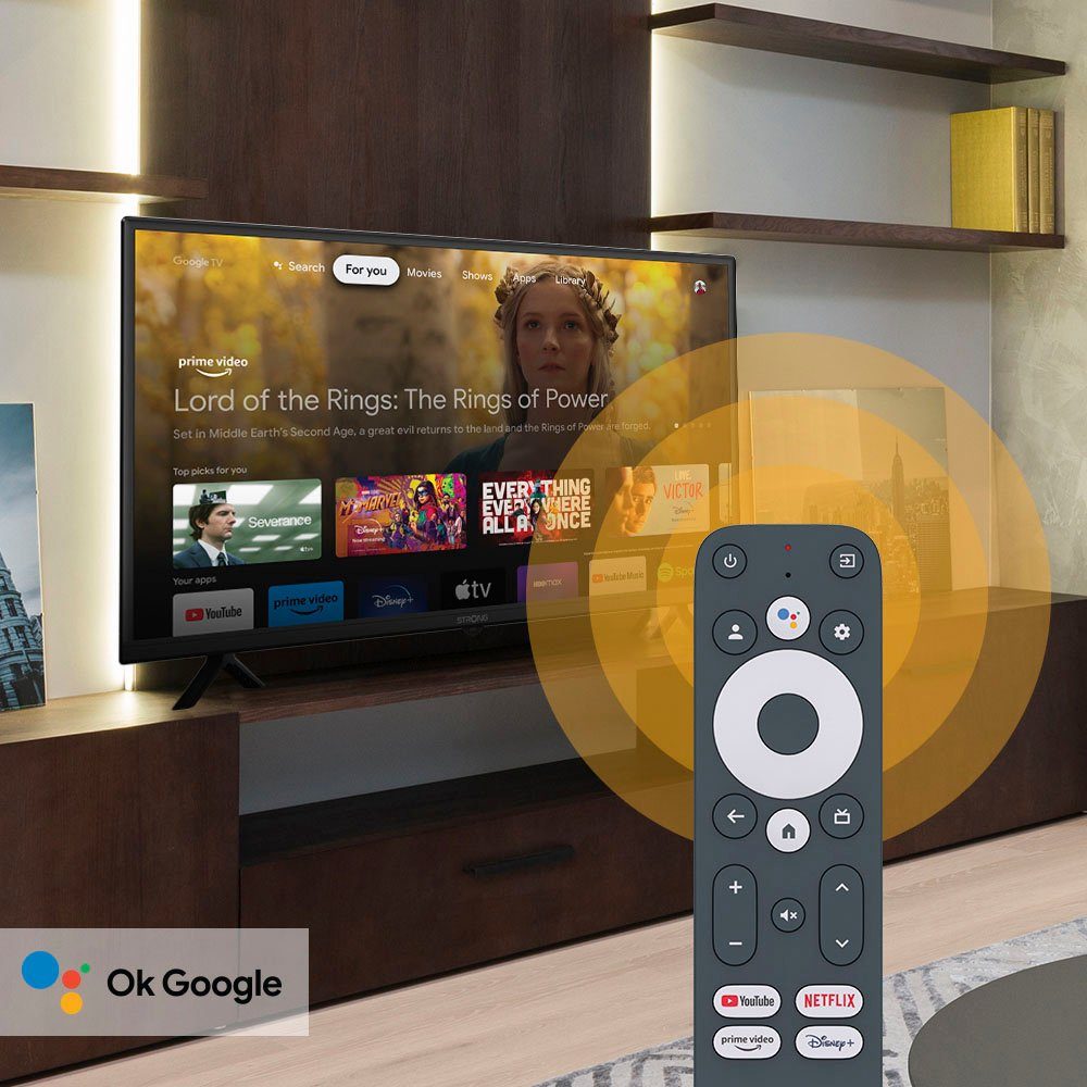 Strong Streaming-Box LEAP-S3, 4K UHD Google mit Box TV Android 11