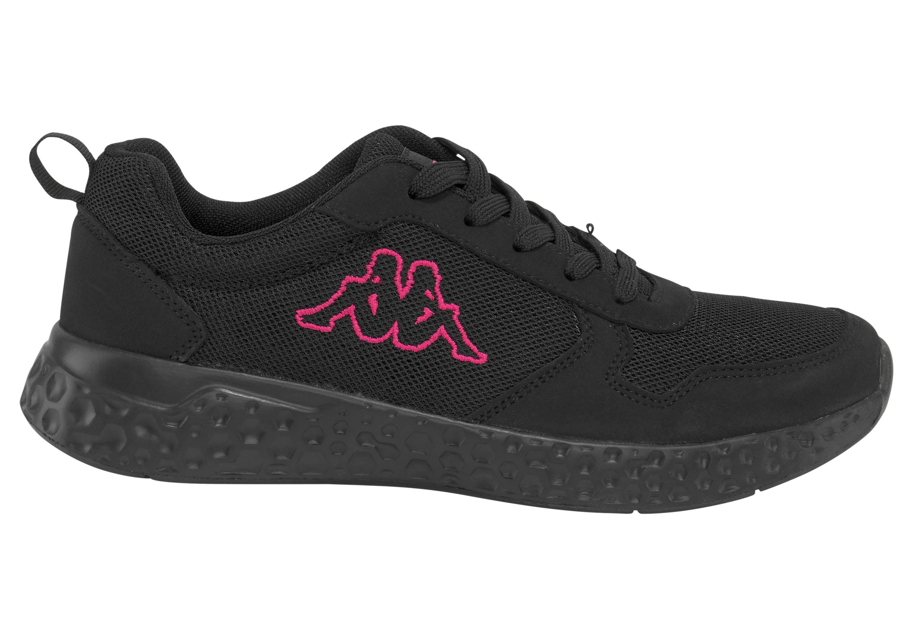 schwarz-pink Kappa Sneaker