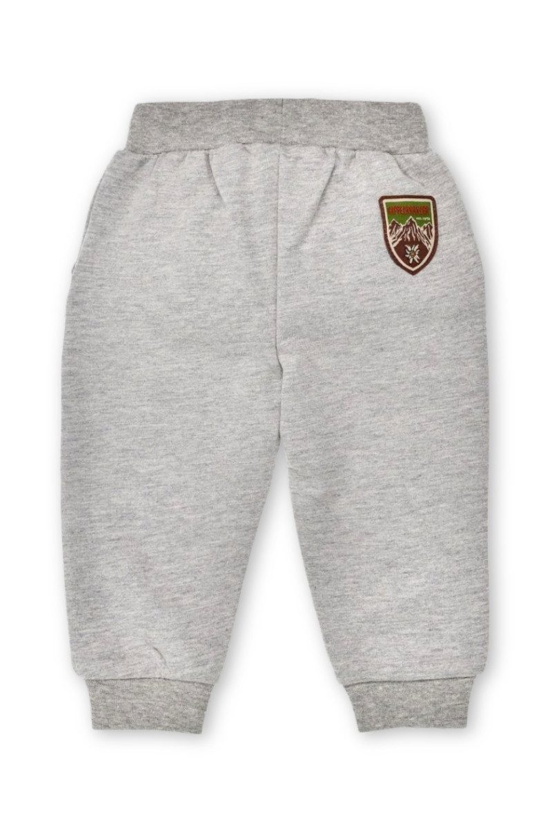 BONDI Trachtenkleid Trachtenhose Baby/Kind - GIPFELKRAXLER - grau melange