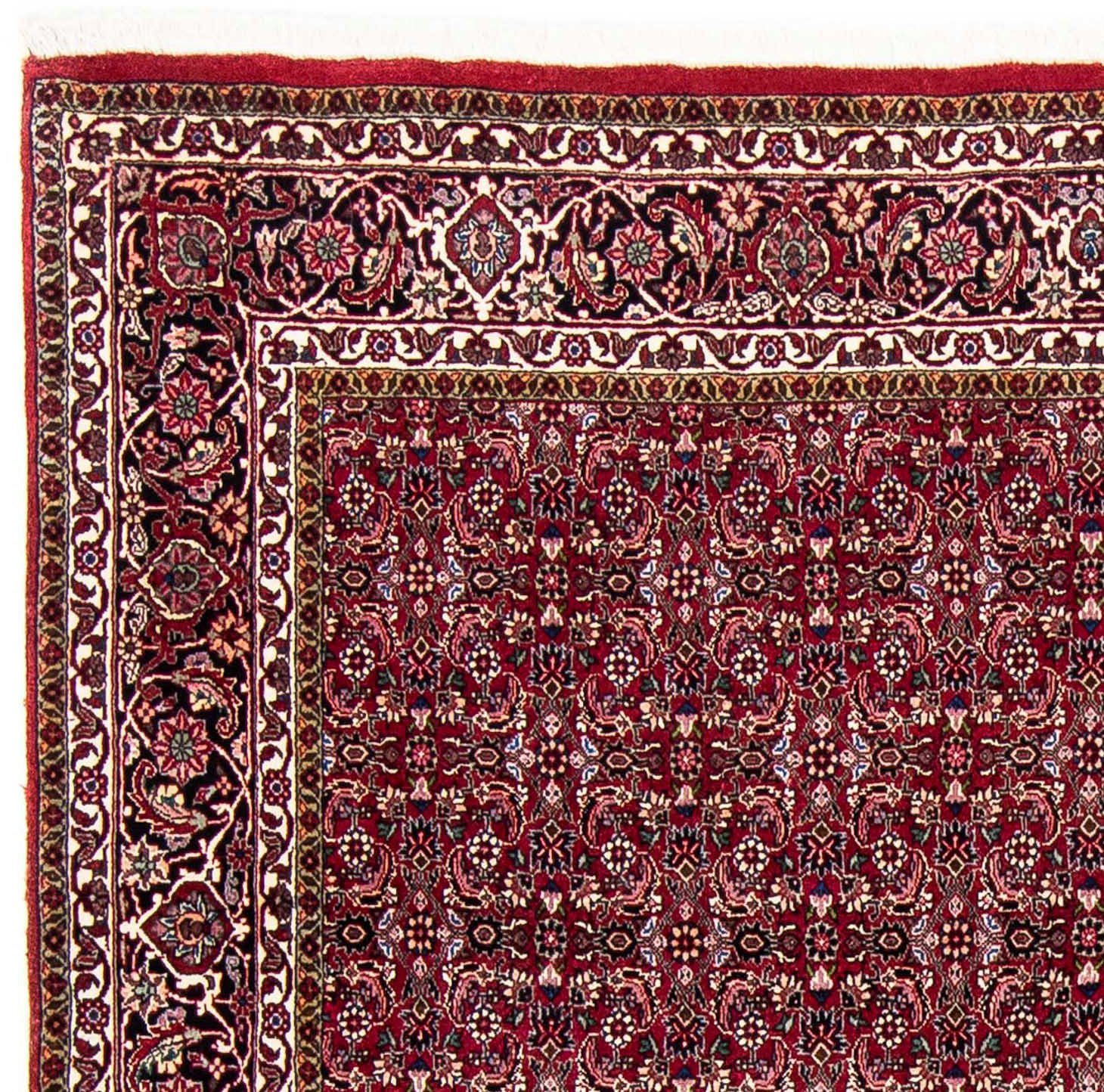 Orientteppich Perser - Bidjar - Handgeknüpft, mm, mit Einzelstück rot, Wohnzimmer, 15 245 174 x Höhe: cm - rechteckig, Zertifikat morgenland