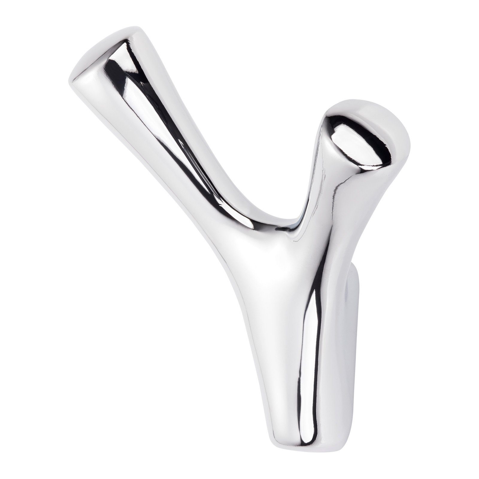 SO-TECH® Kleiderhaken Garderobenhaken BICORNO 8,2 x 7,1 cm, (1-St), Chrom p günstig online kaufen