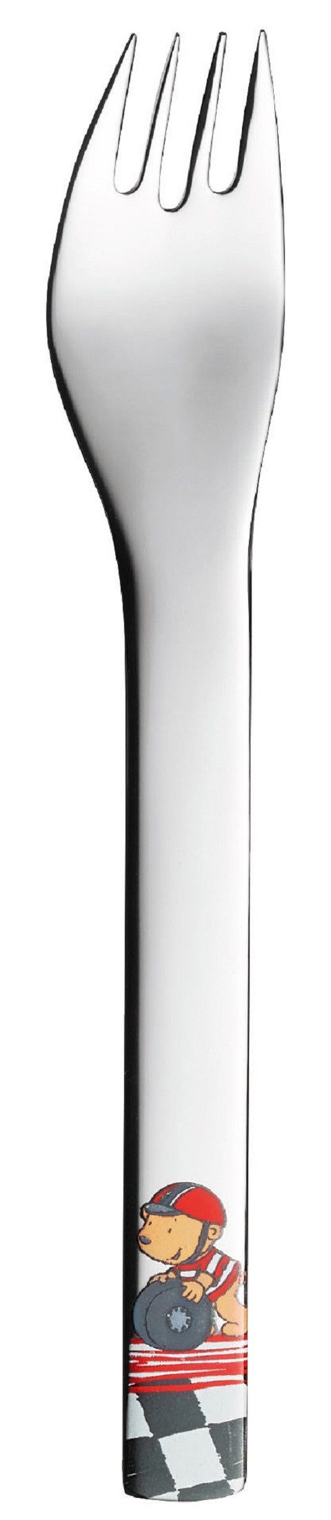 PURESIGNS Kinderbesteck QUICK (4-tlg), 1 Personen, Edelstahl 18/10, Plastikfreier Essgenuss für die Kleinen