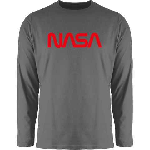 Shirtracer Rundhalsshirt Nasa - Raumfahrt Astronaut Mondlandung Weltraum Nerd Geschenke