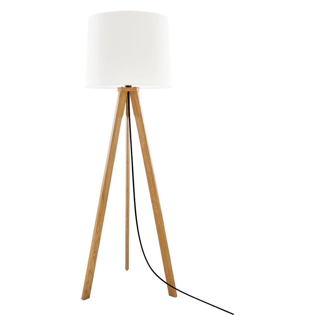 HerzBlut LED Stehlampe Tre Dreibein, E27