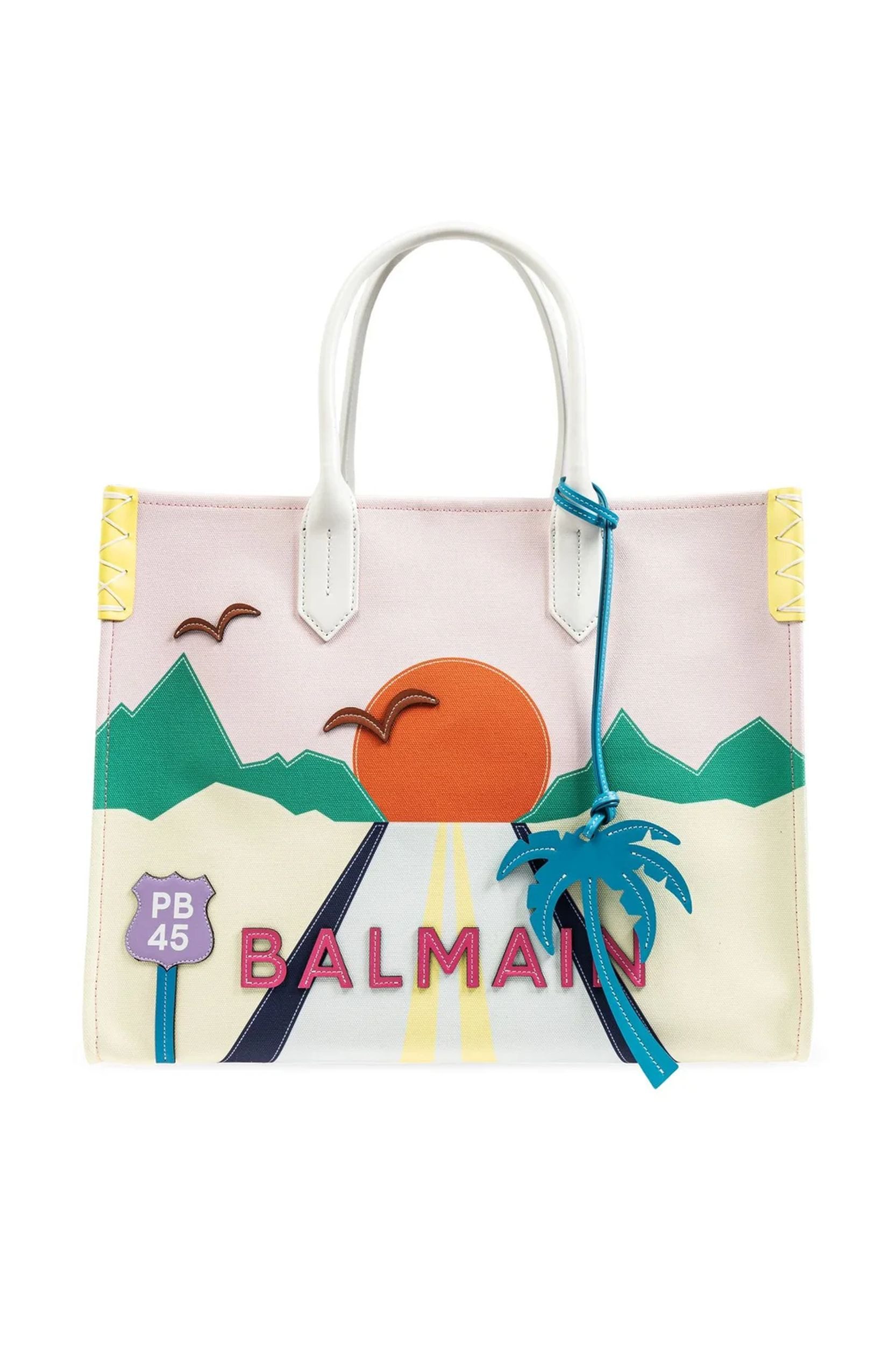 Balmain Shopper B Army Medium Shopper Bag