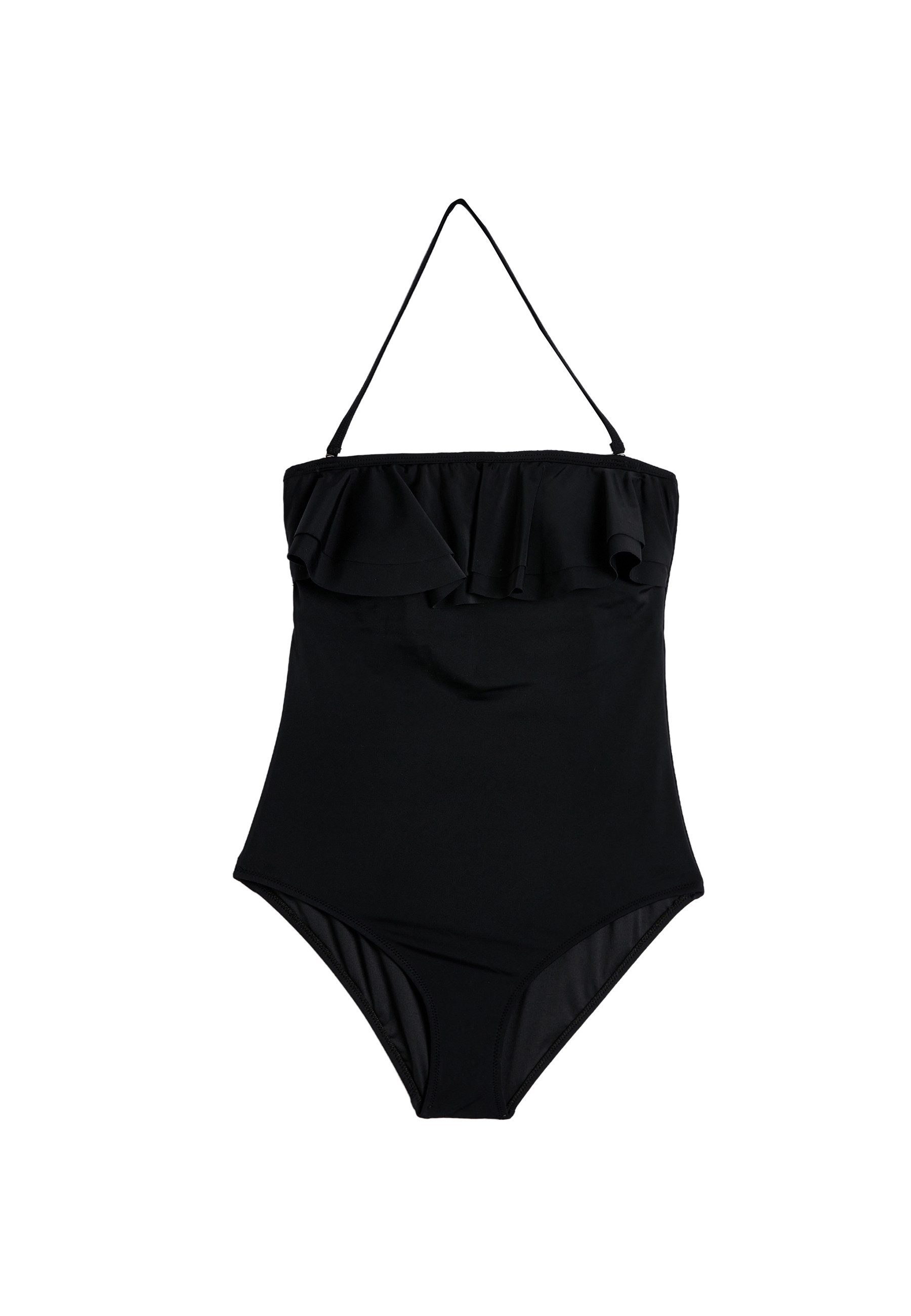 Koton Schwimmanzug Badeanzug Mit Rüschen Tight Schwimmanzug