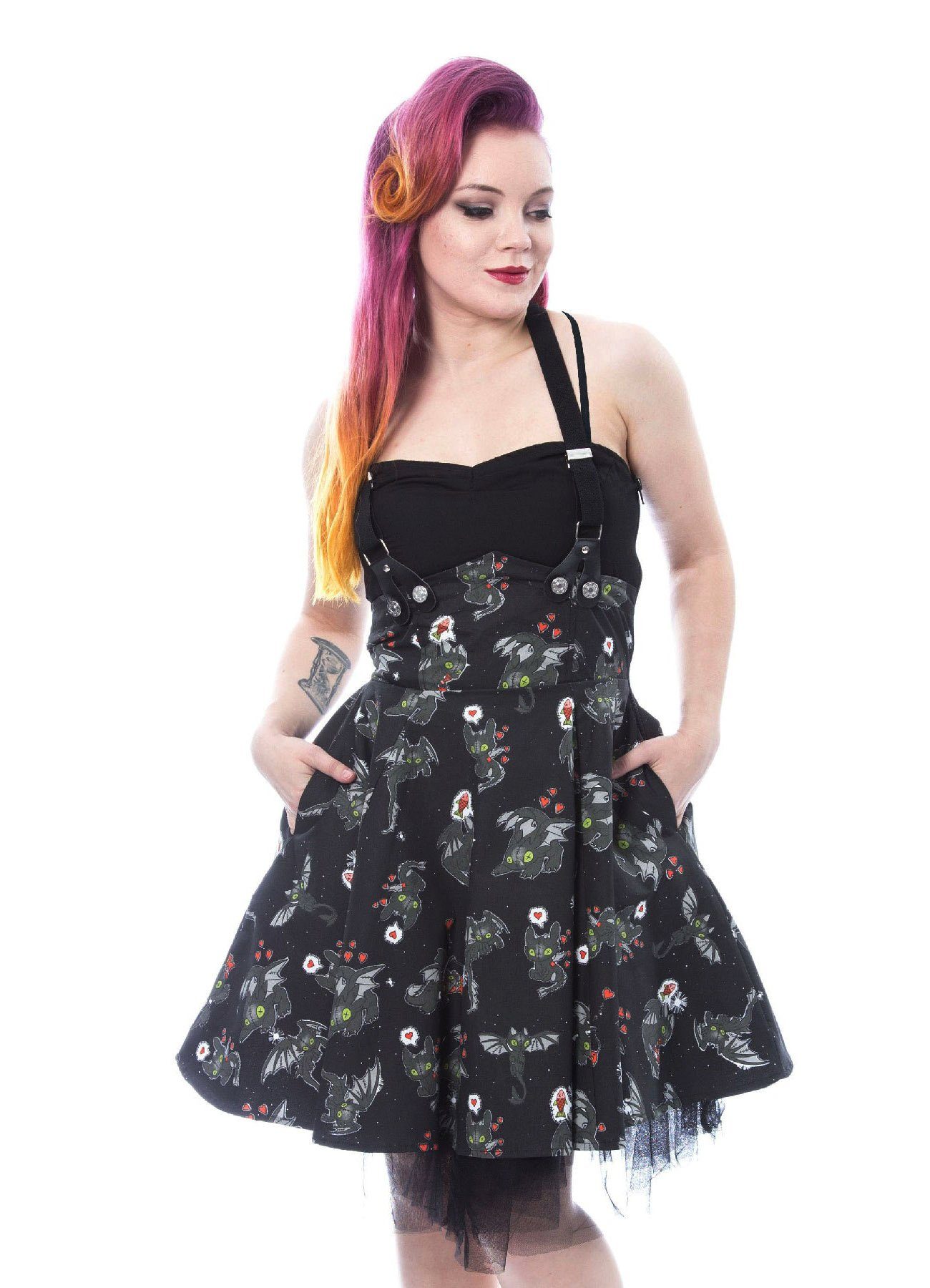 Cupcake Cult A-Linien-Kleid Dragon Heart Dress günstig online kaufen