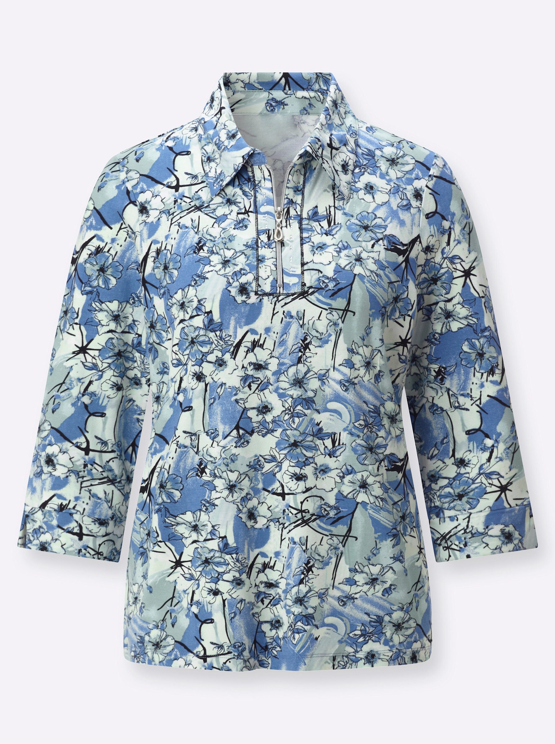 Witt T-Shirt Poloshirt 3/4-Arm