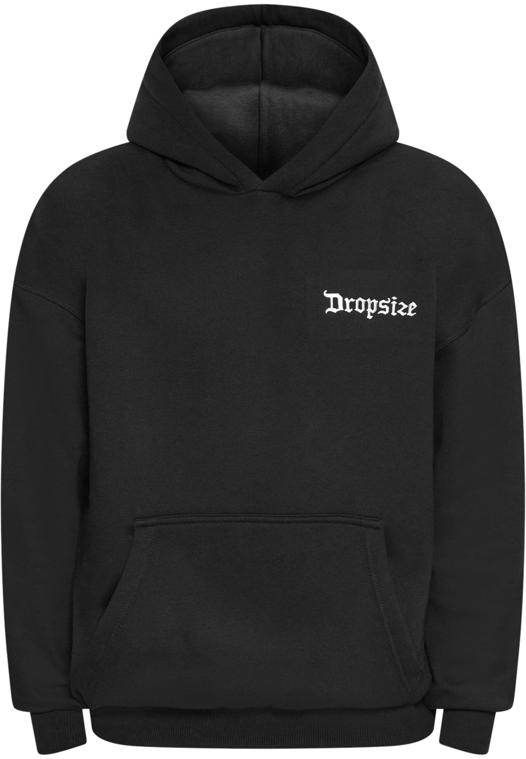 Dropsize Kapuzensweatshirt Dropsize Dropsize Heavy Oversize Fear Death Hoodie (1-tlg)