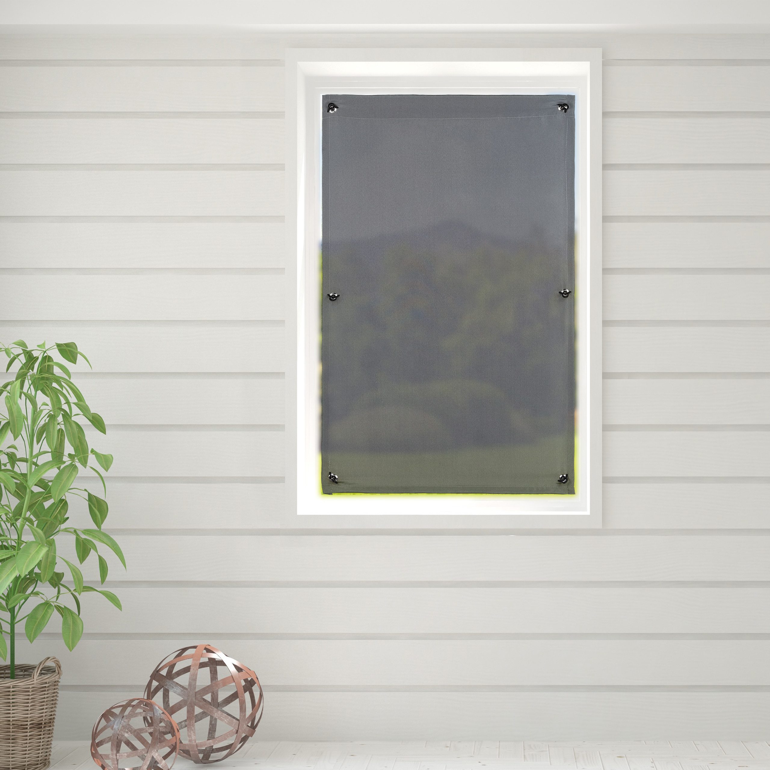 relaxdays Sonnenschutz-Fensterfolie Fenster Verdunkelung mit Saugnäpfen, günstig online kaufen
