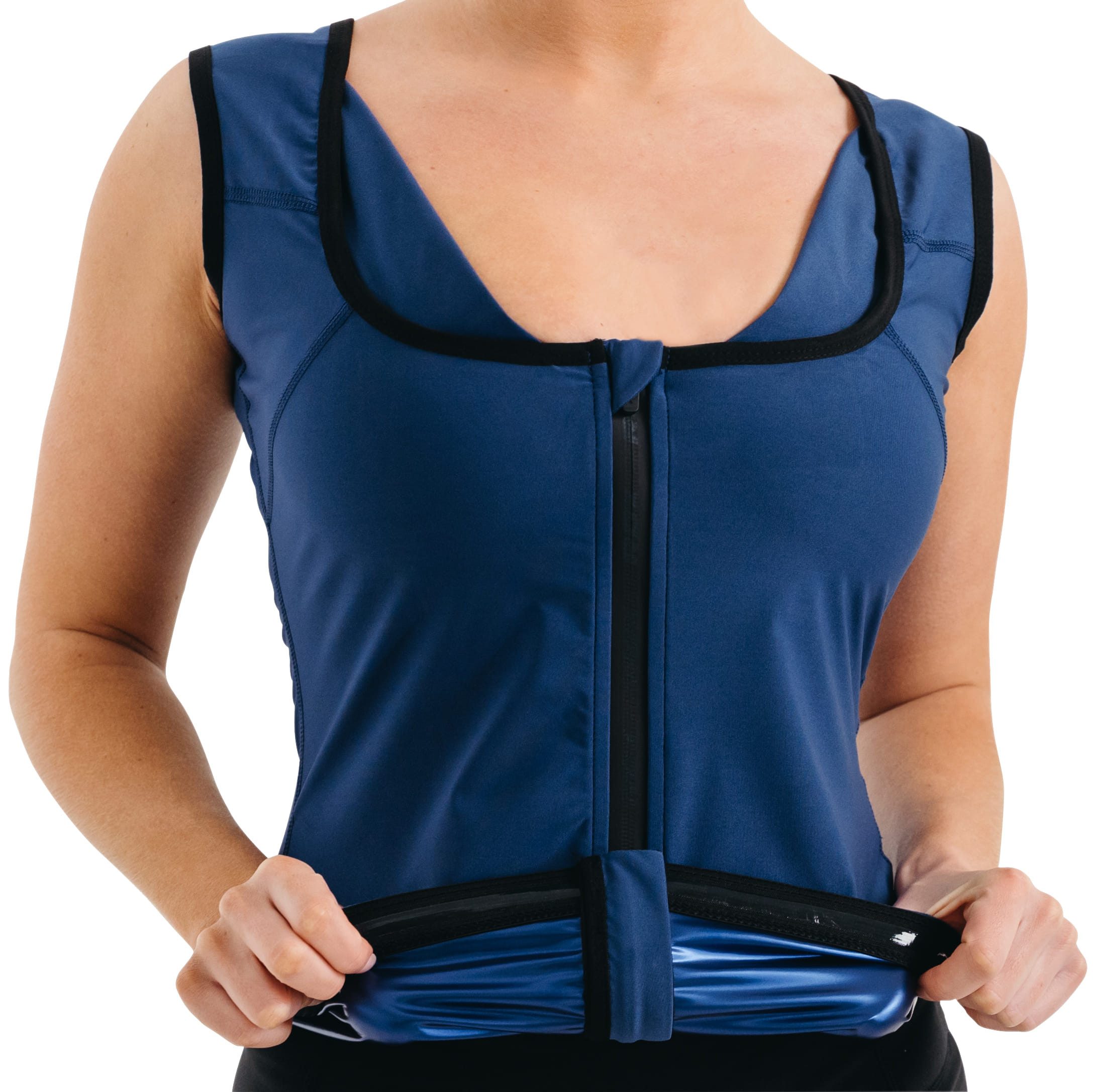 RDX Kompressionsshirt RDX Damen-Saunaweste, wärmespeichernder Schweiß-Taillentrainer