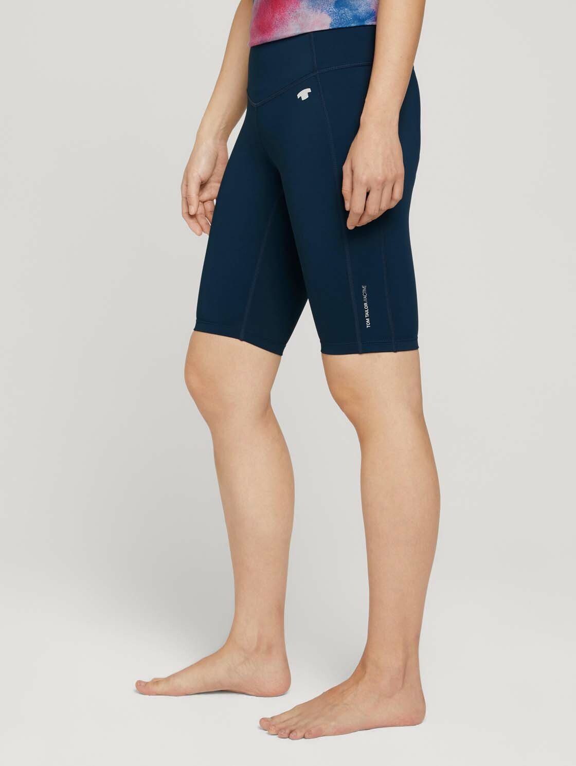 blue dk TOM unifarbende TAILOR Sporthose Shorts