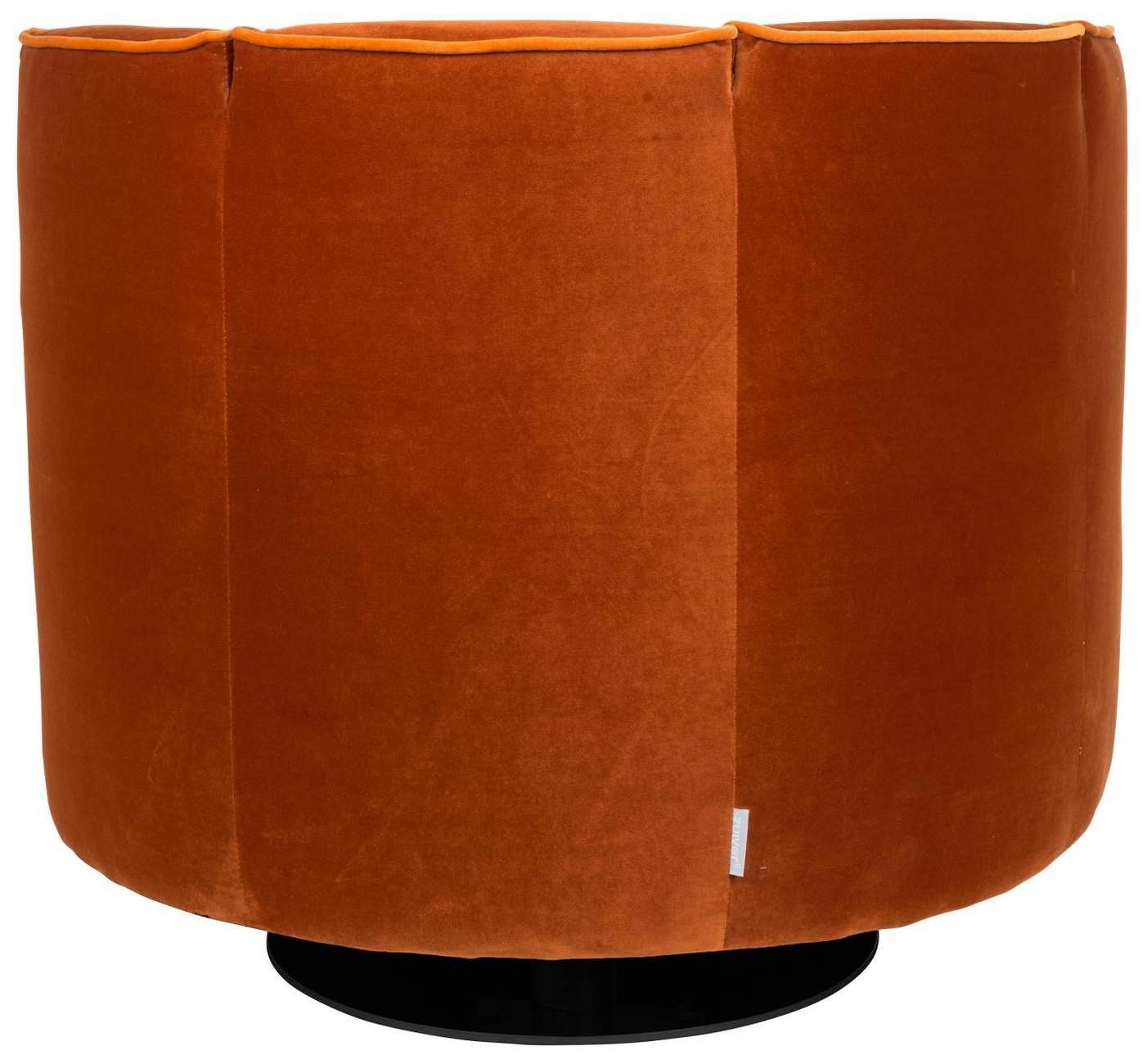 Dutchbone Loungesessel Lounge Sessel FLOWER ORANGE von DutchBone