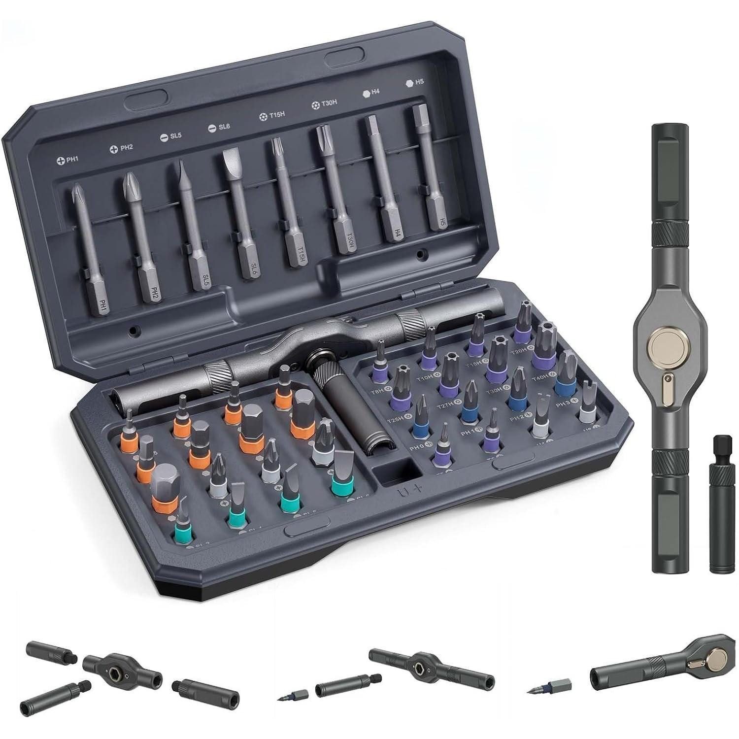 10-teiliges Schraubendreher-Bit-Set (50 Mm) – Magnetisch, Mit PH, PZ & Torx, Für Akkuschrauber & Handwerkzeuge