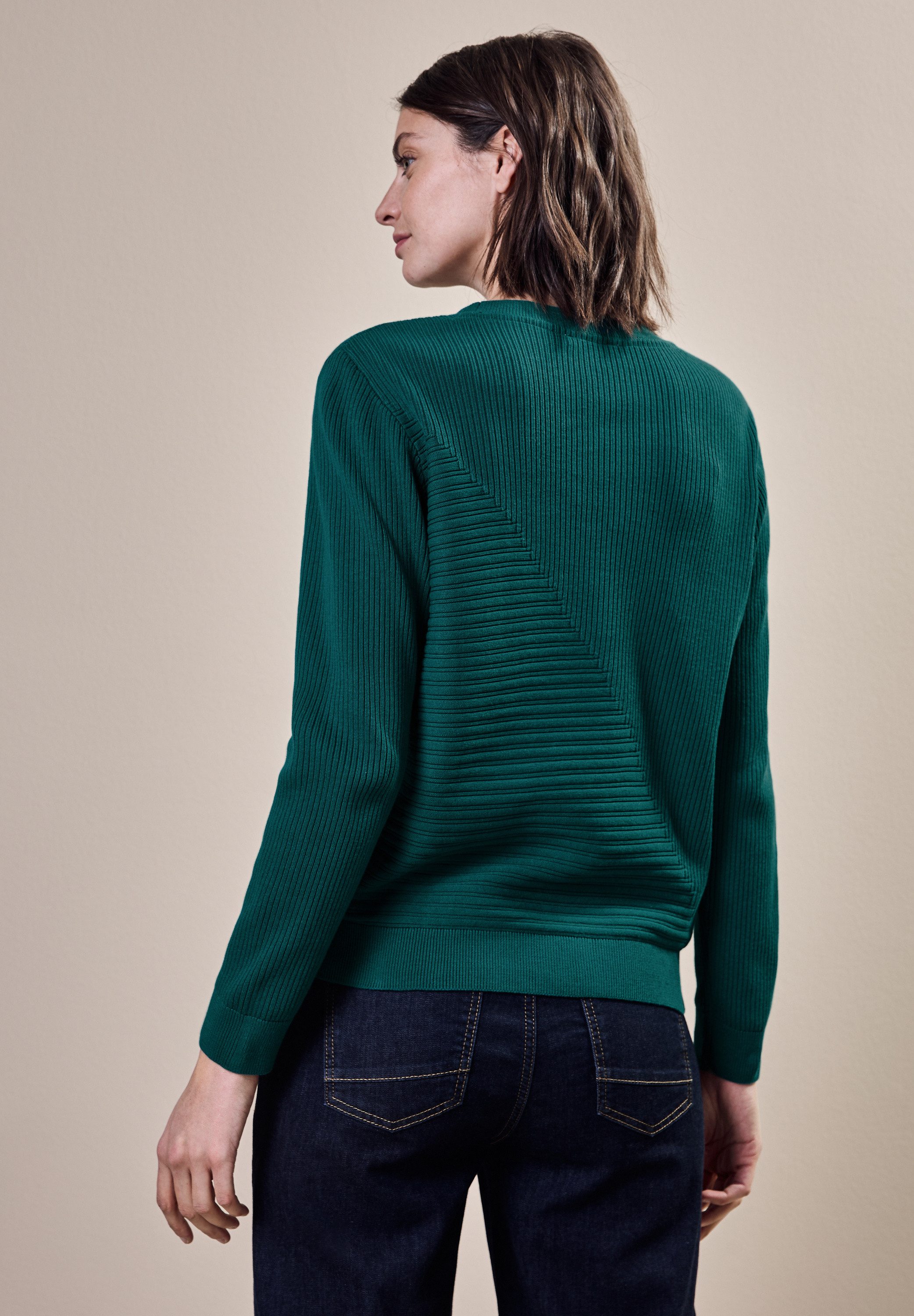 Cecil Strickpullover, aus reiner Baumwolle günstig online kaufen