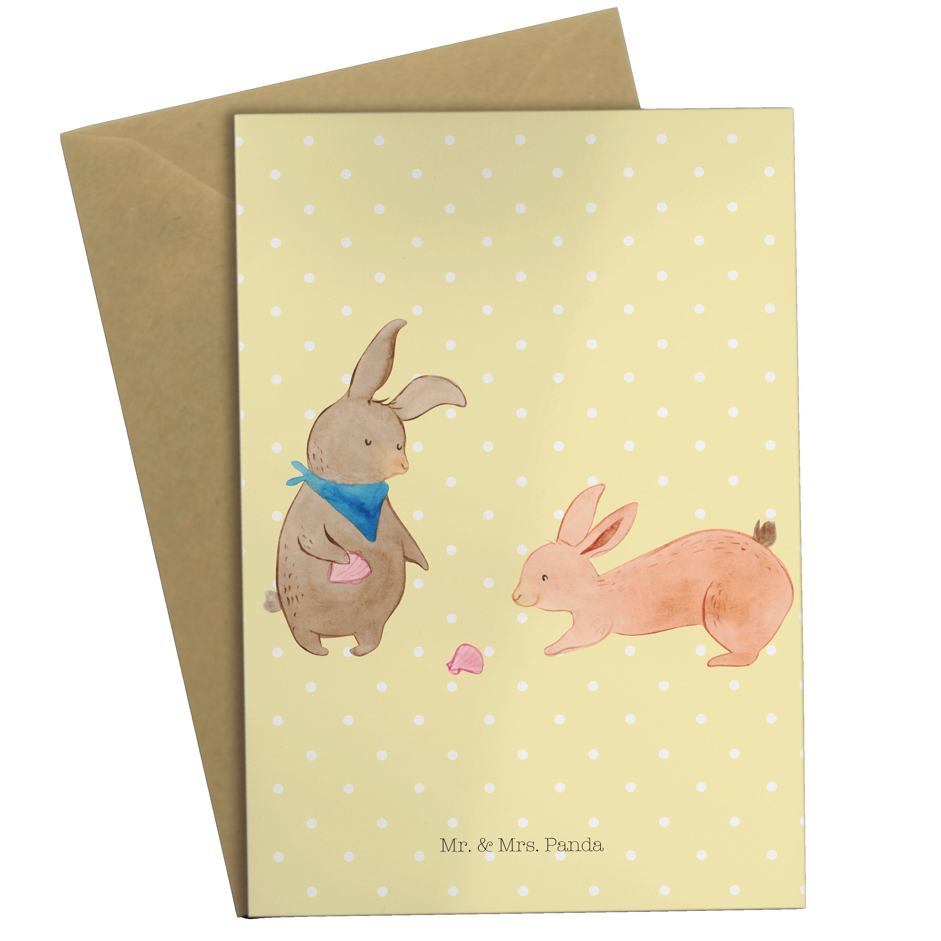 Wee Blue Coo Geburtstagskarte – Rosa Muschel-Design, 17,5 X 12,5 Cm
