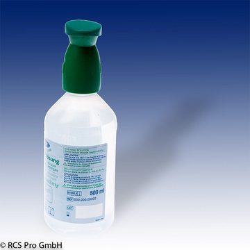 GRAMM medical Erste-Hilfe-Koffer Actiomedic Augenspülflasche - 0.9% Natriumchloridlösung 500ml