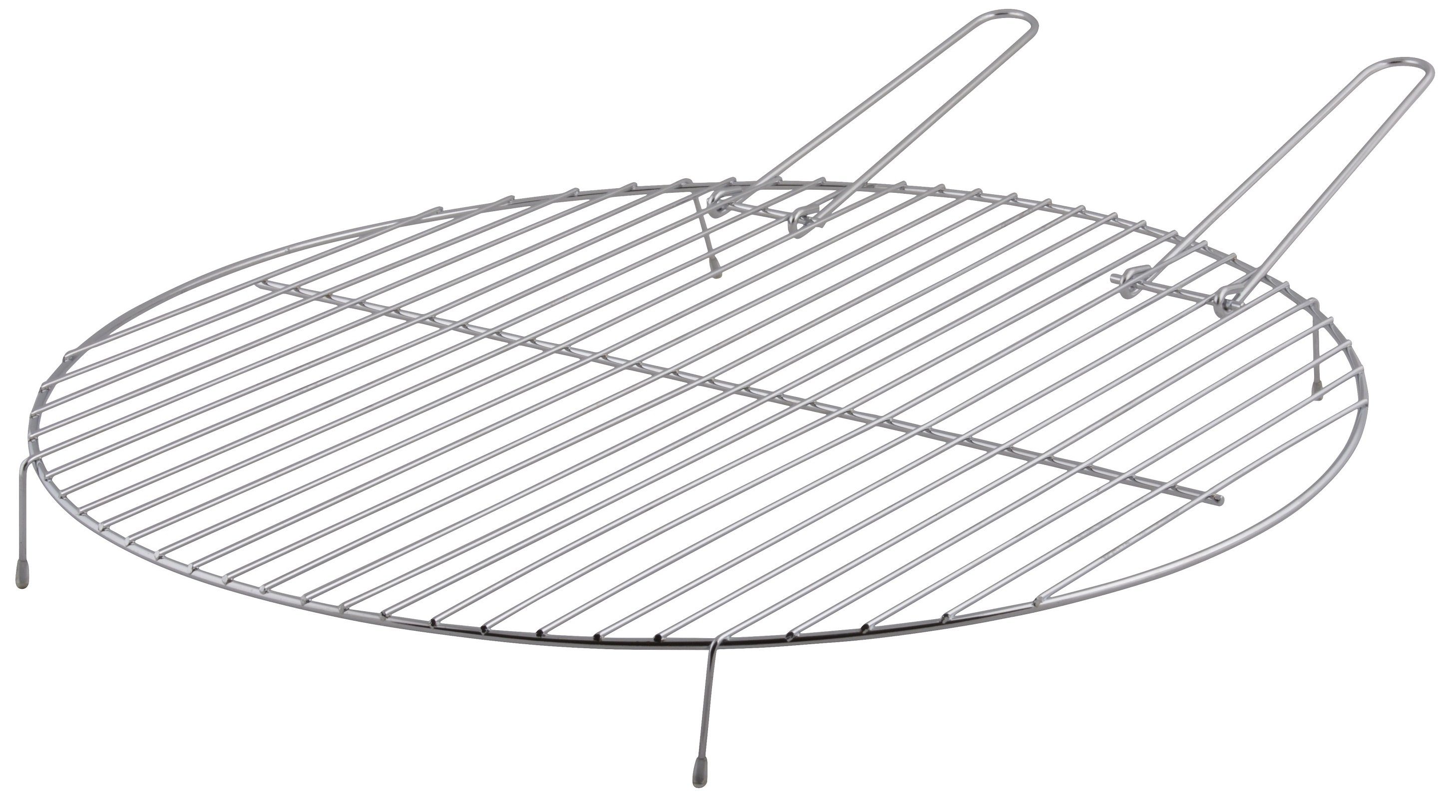 esschert design Feuerschale Esschert Design Grillrost für Feuerschale Ø 50 cm Metall rund Grill Gitter BBQ, (Grillrost)