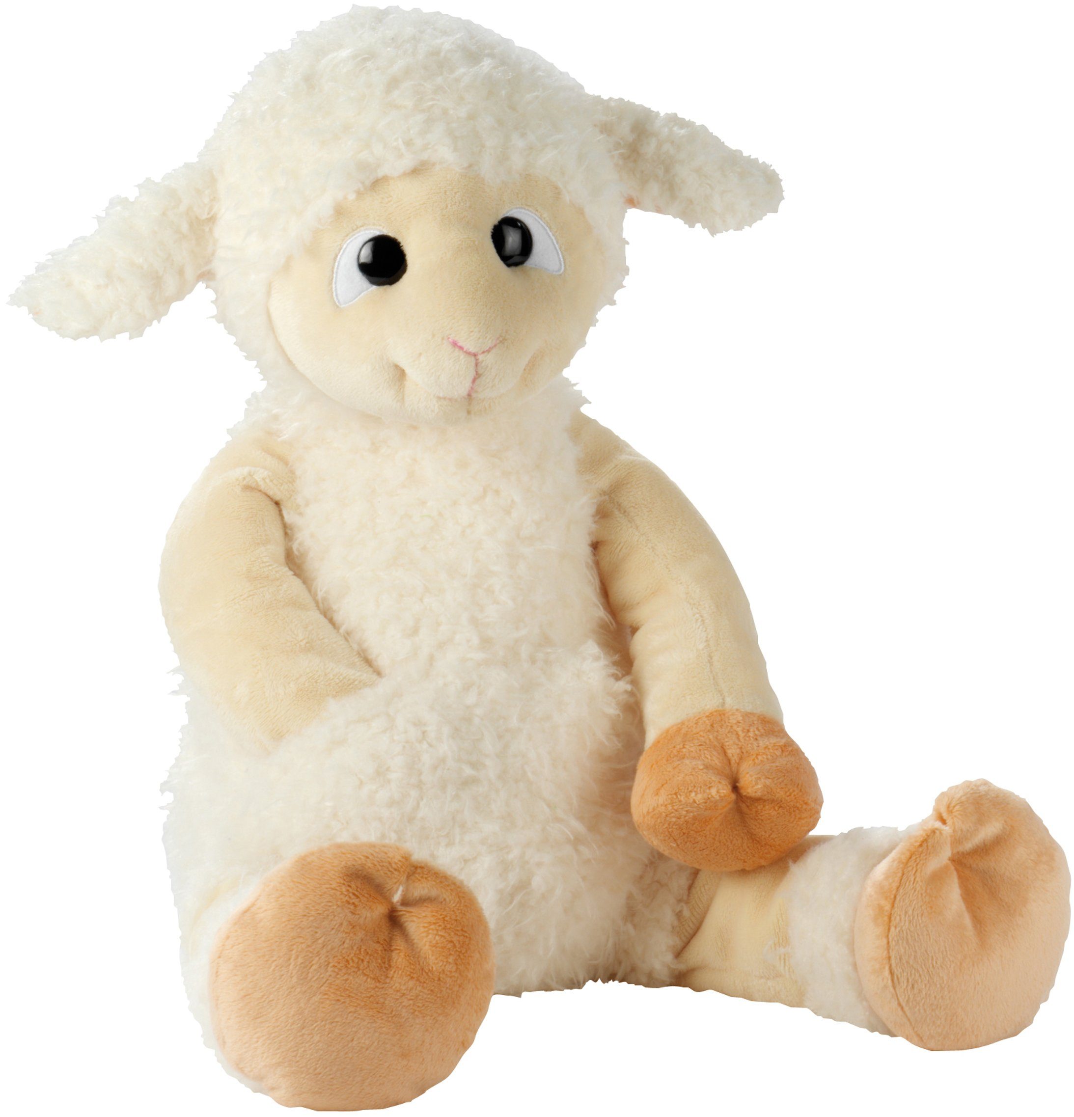 Heunec® Kuscheltier Friendsheep Wolly Sunshine Floppy, 35 cm