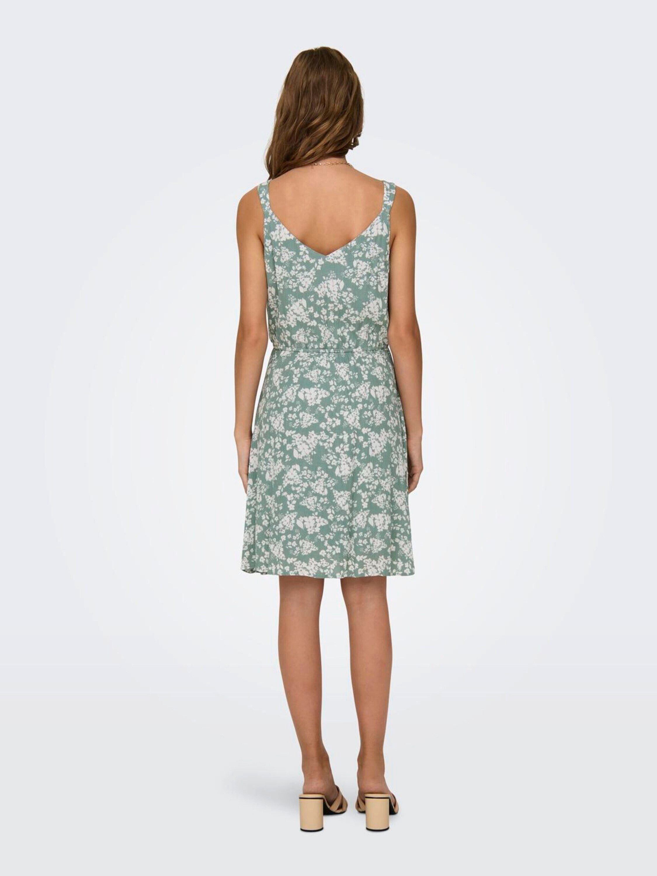 ONLY Sommerkleid KARMEN (1-tlg) Drapiert/gerafft