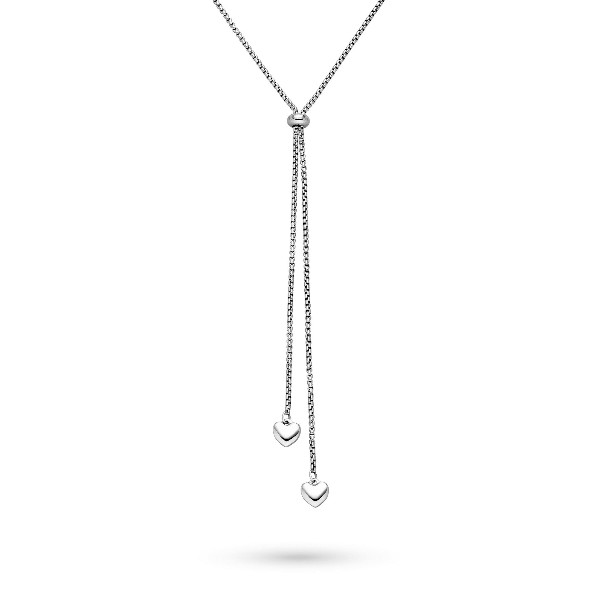 Tamaris Lange Kette Schmuck Geschenk Edelstahl Halskette Tiny Steel Heart, Herz